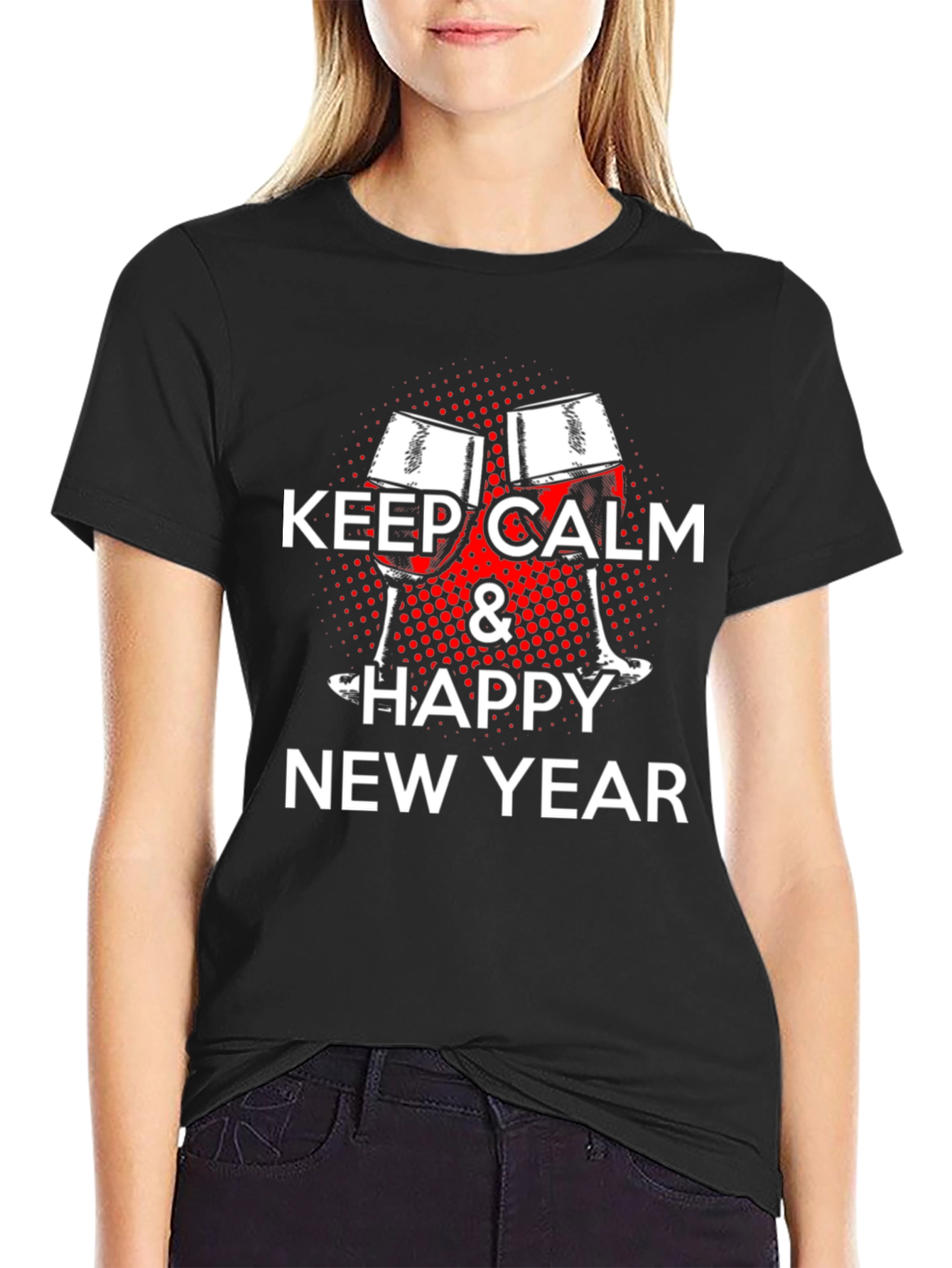 Keep Calm & Happy New Year T-Shirt