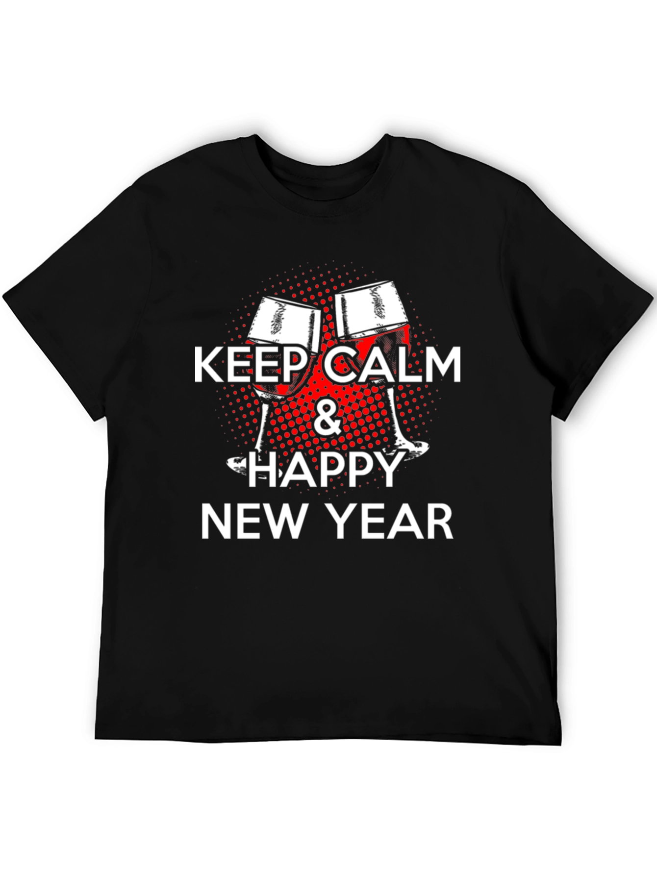 Keep Calm & Happy New Year T-Shirt