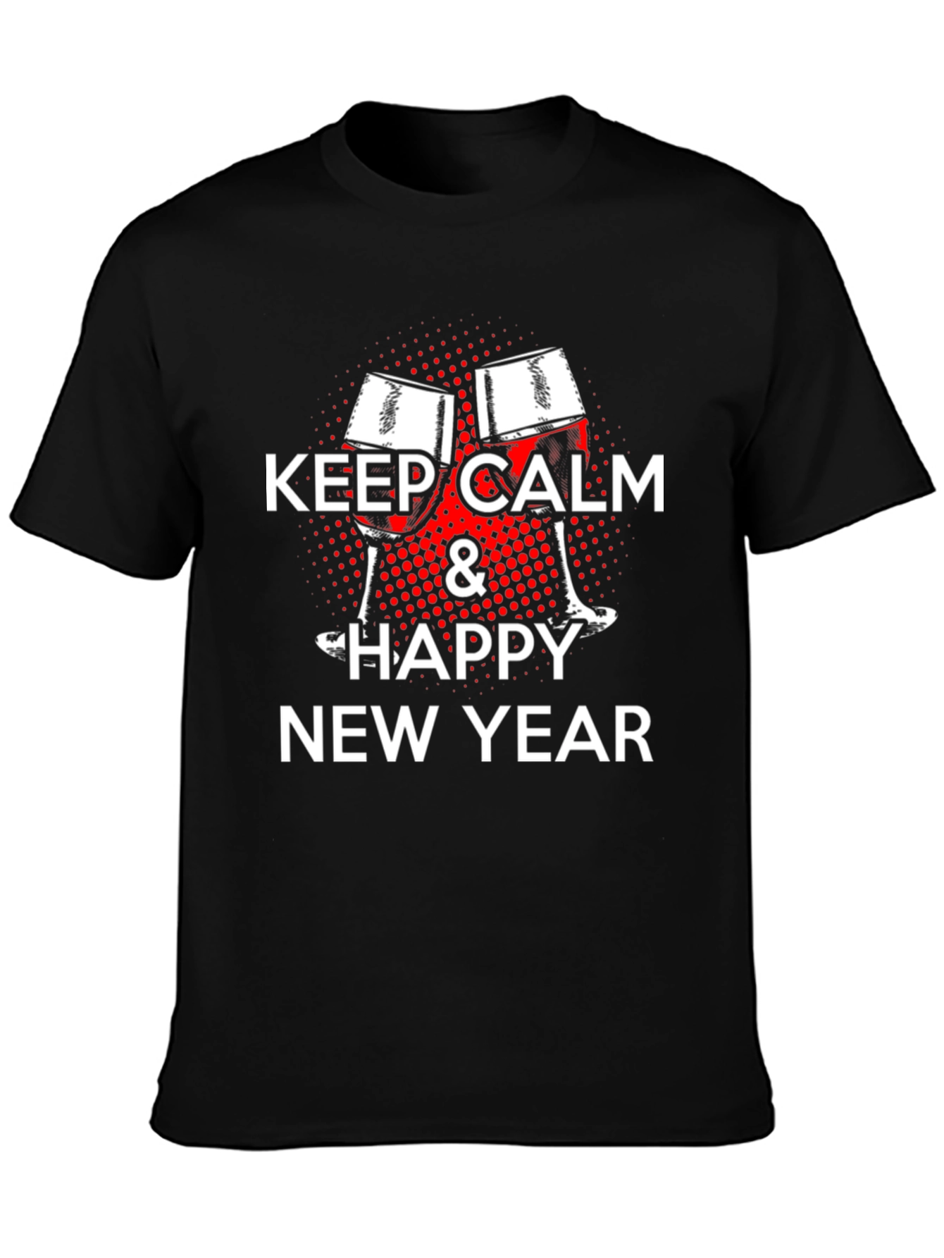 Keep Calm & Happy New Year T-Shirt