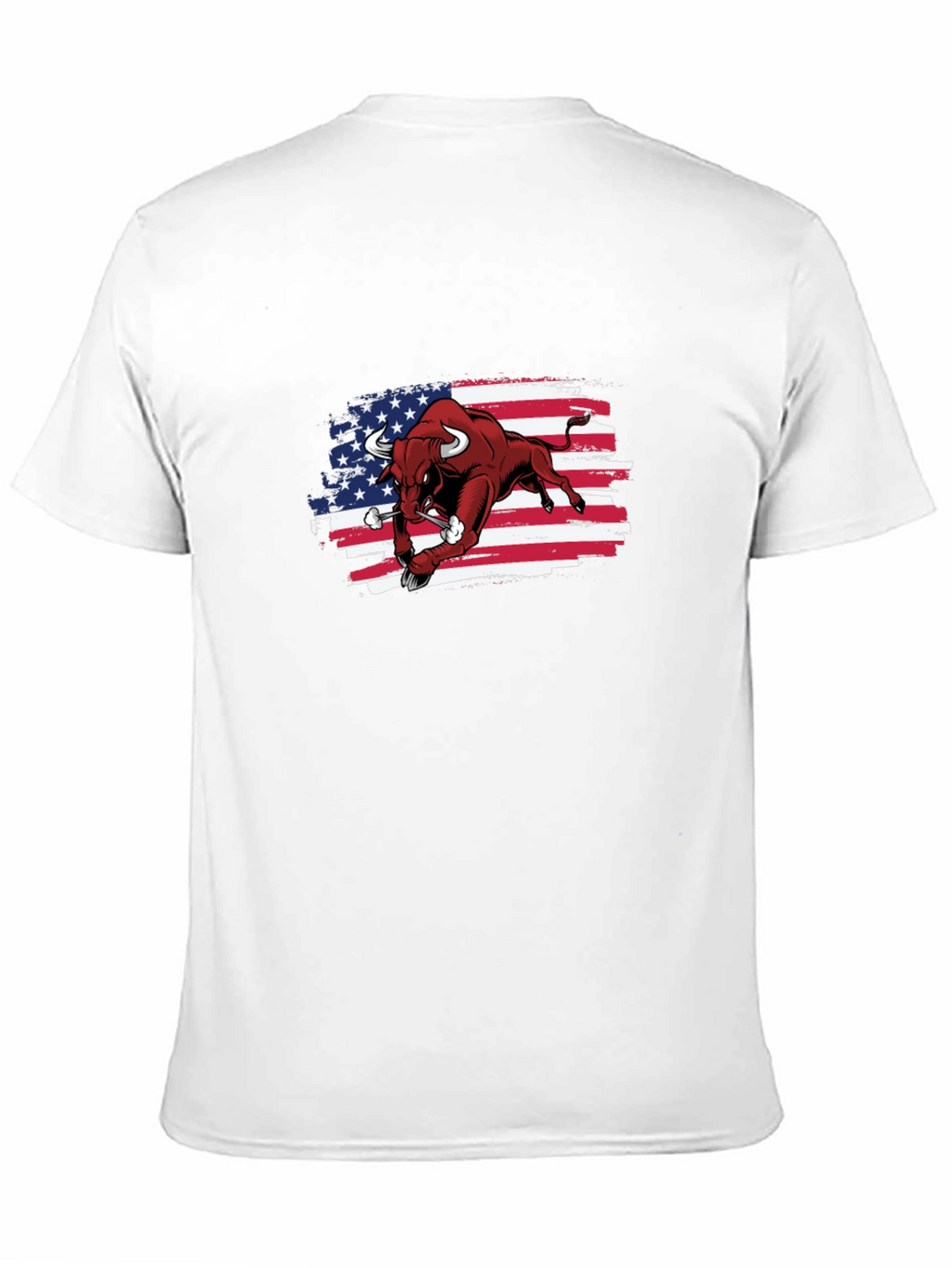 American Bull T-Shirt - Patriotic USA Design