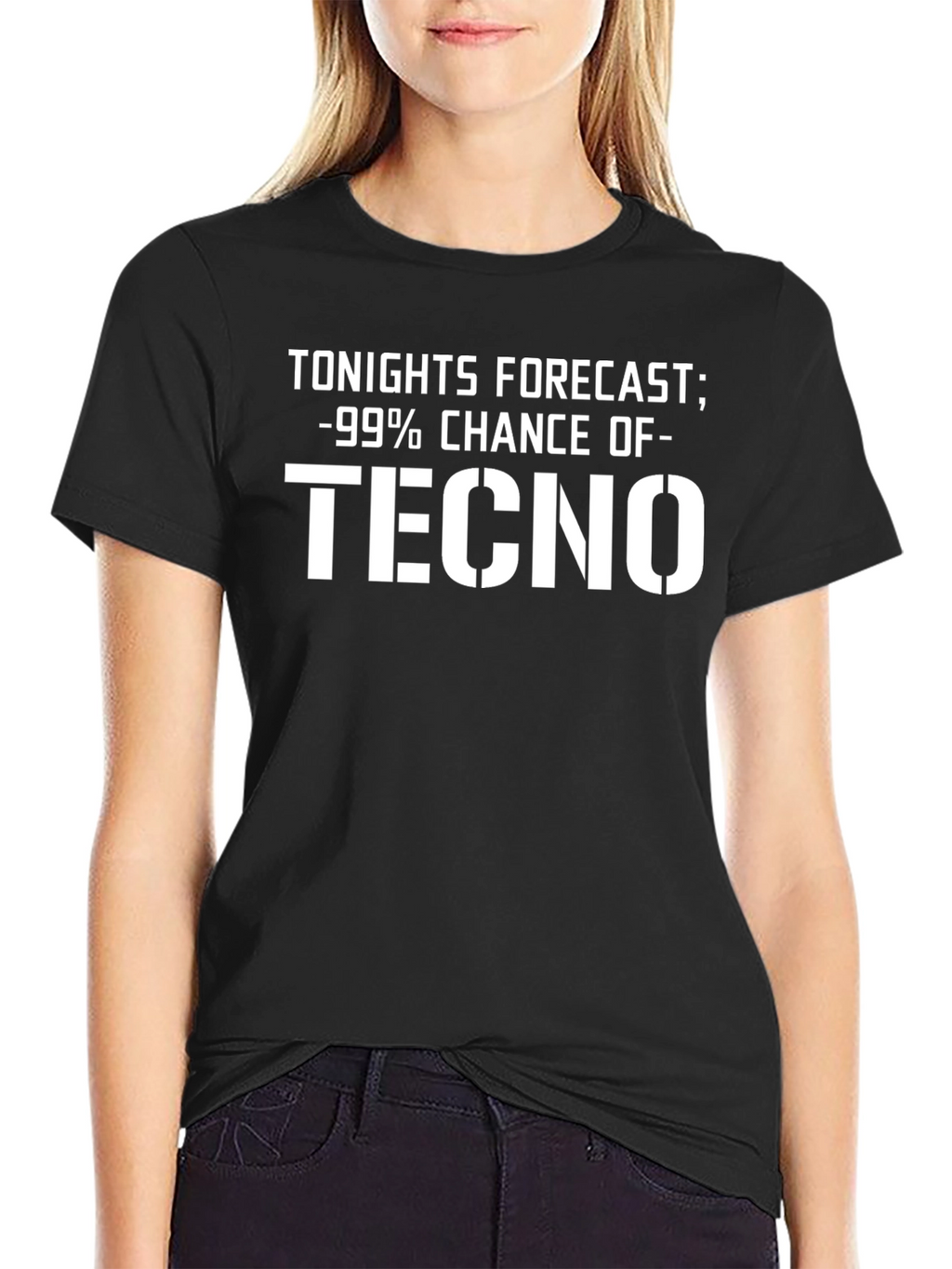 Tonights Forecast Techno T-Shirt