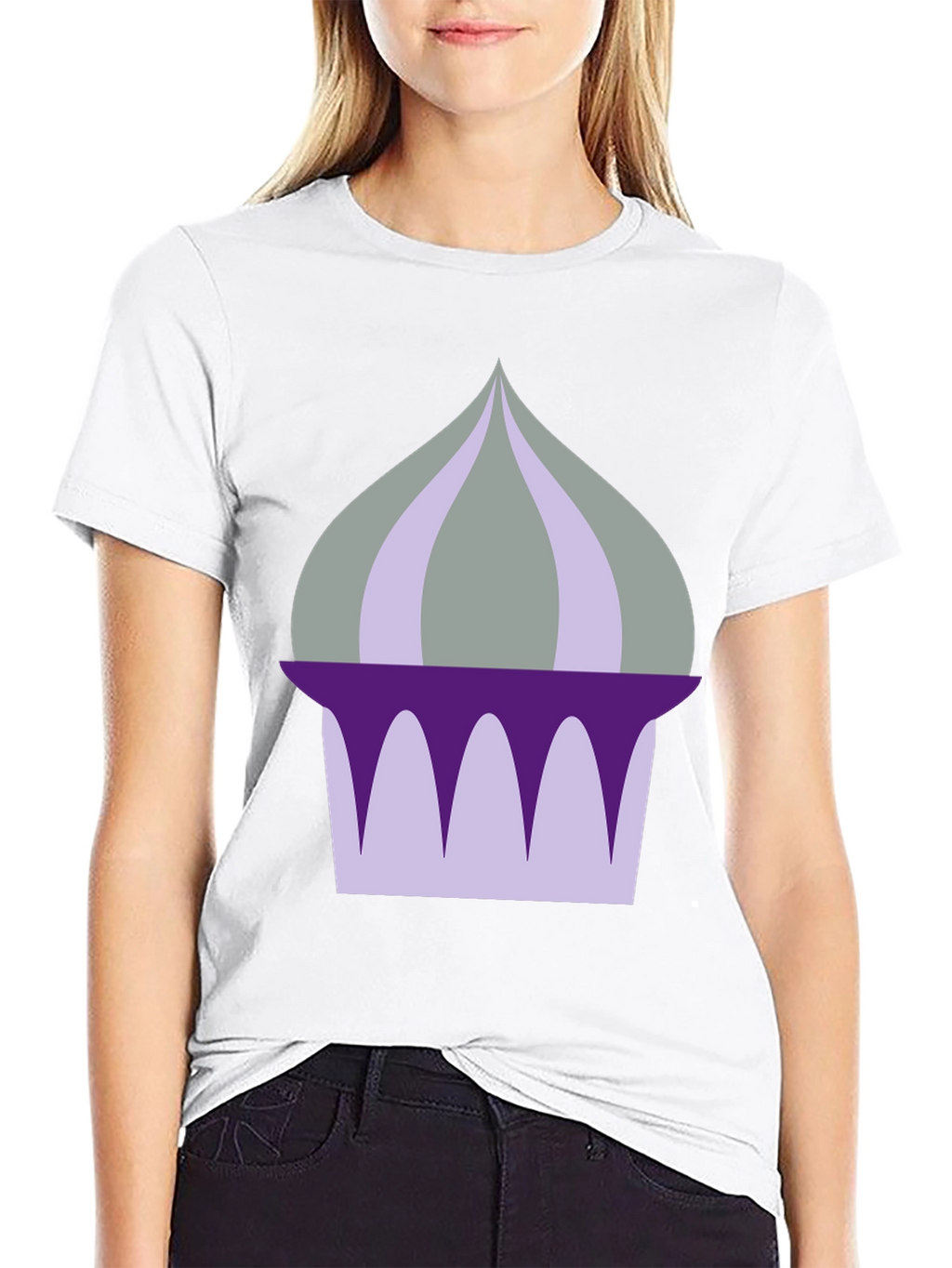 Whimsical Purple Dome Graphic Tee