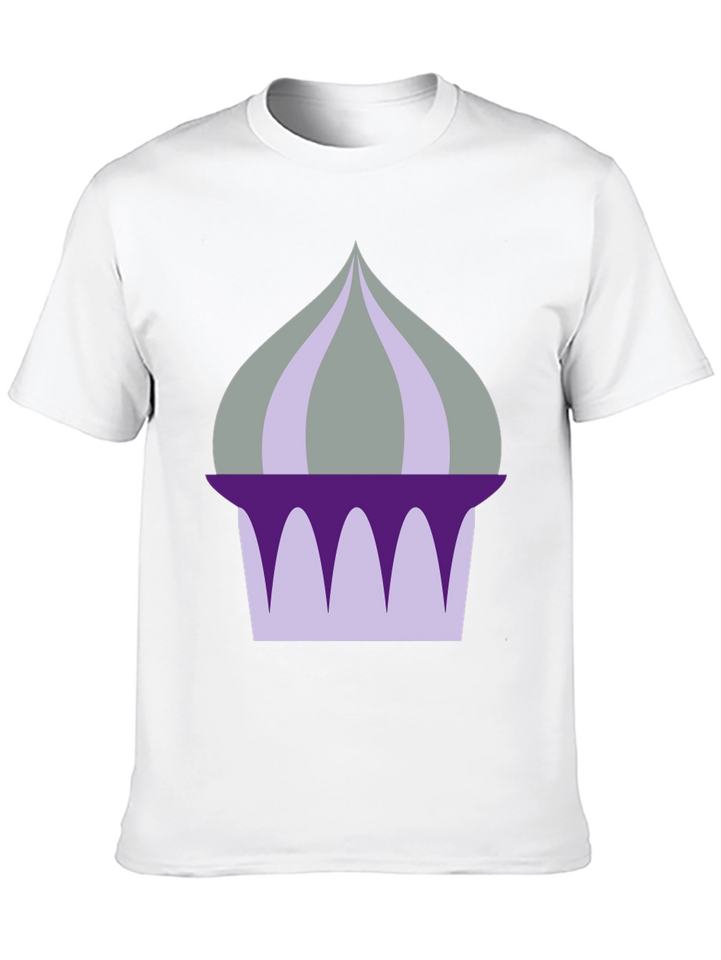 Whimsical Purple Dome Graphic Tee