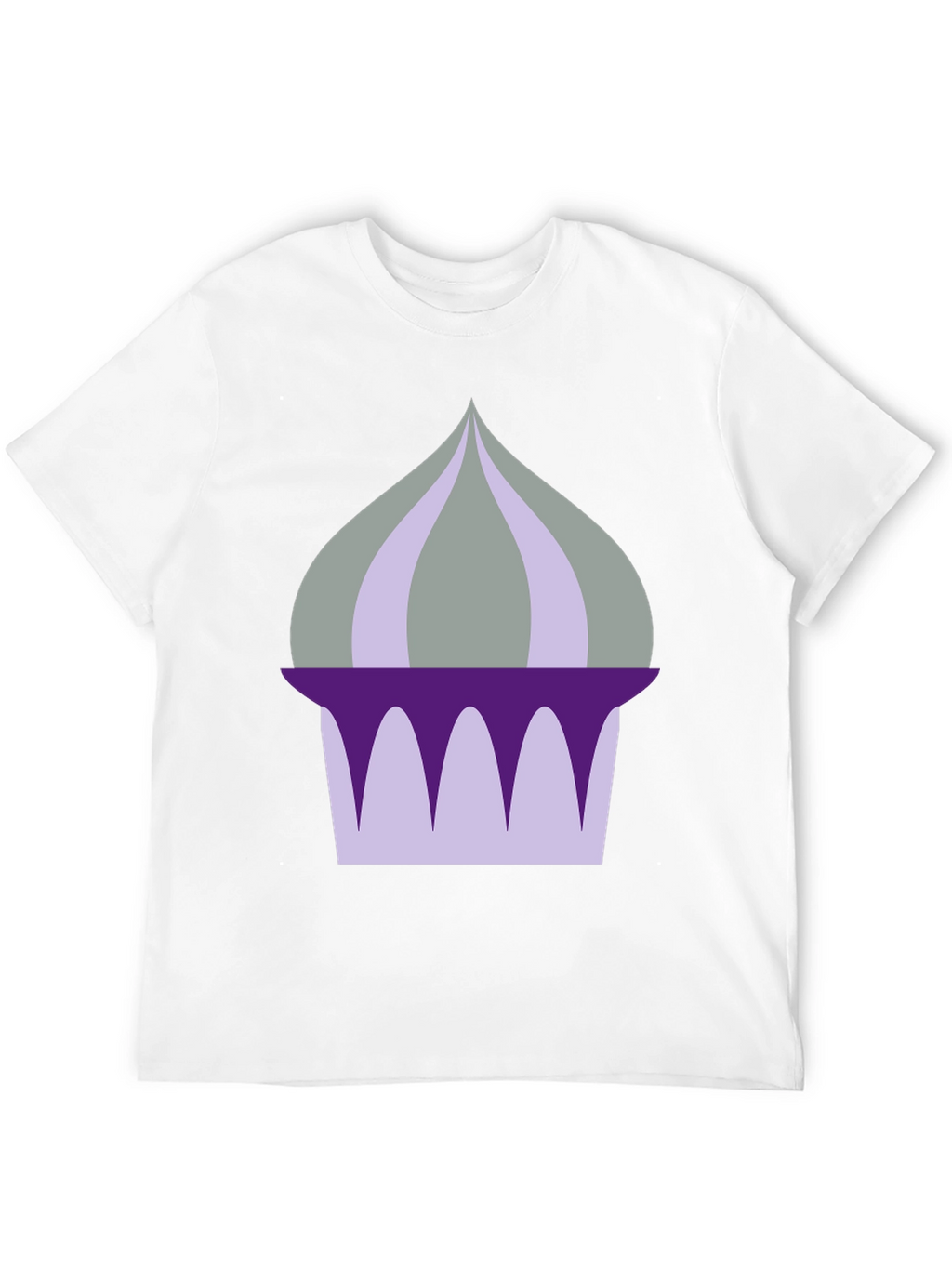 Whimsical Purple Dome Graphic Tee