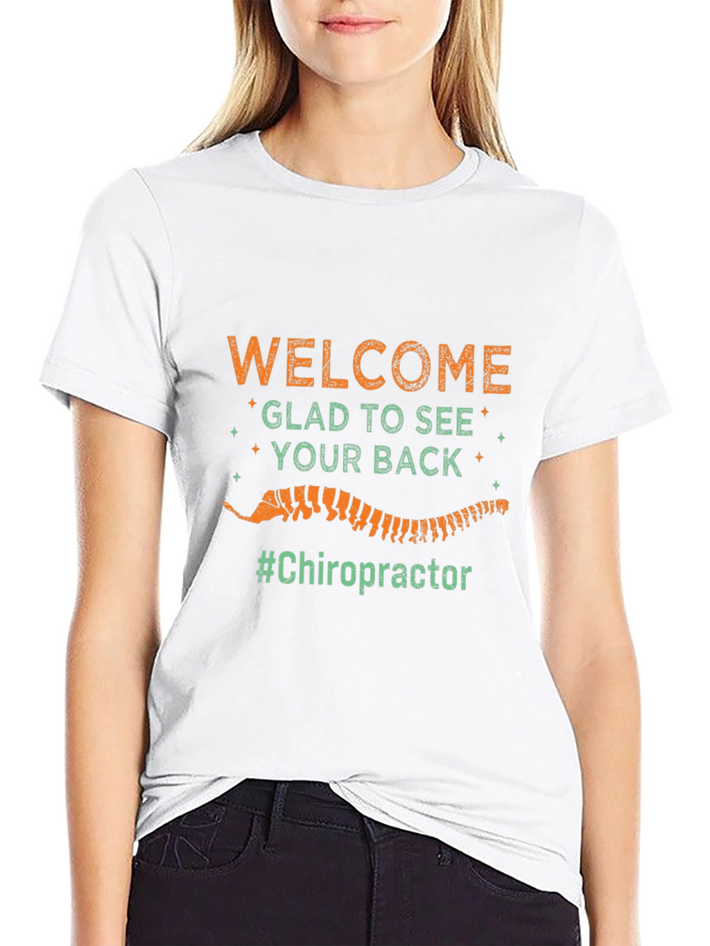 Welcome Glad To See Your Back Chiropractor T-Shirt