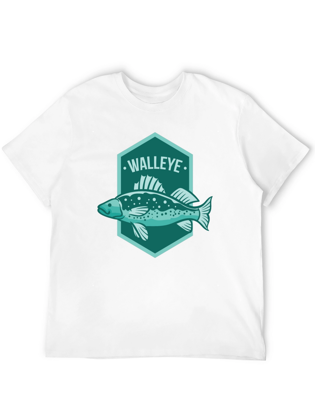 Walleye Fish Graphic Tee - Anglers Choice!