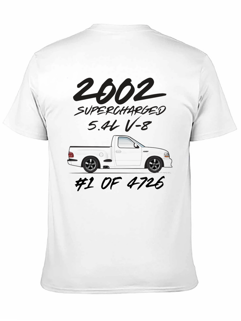 2002 Supercharged 5.4L V-8 Truck T-Shirt