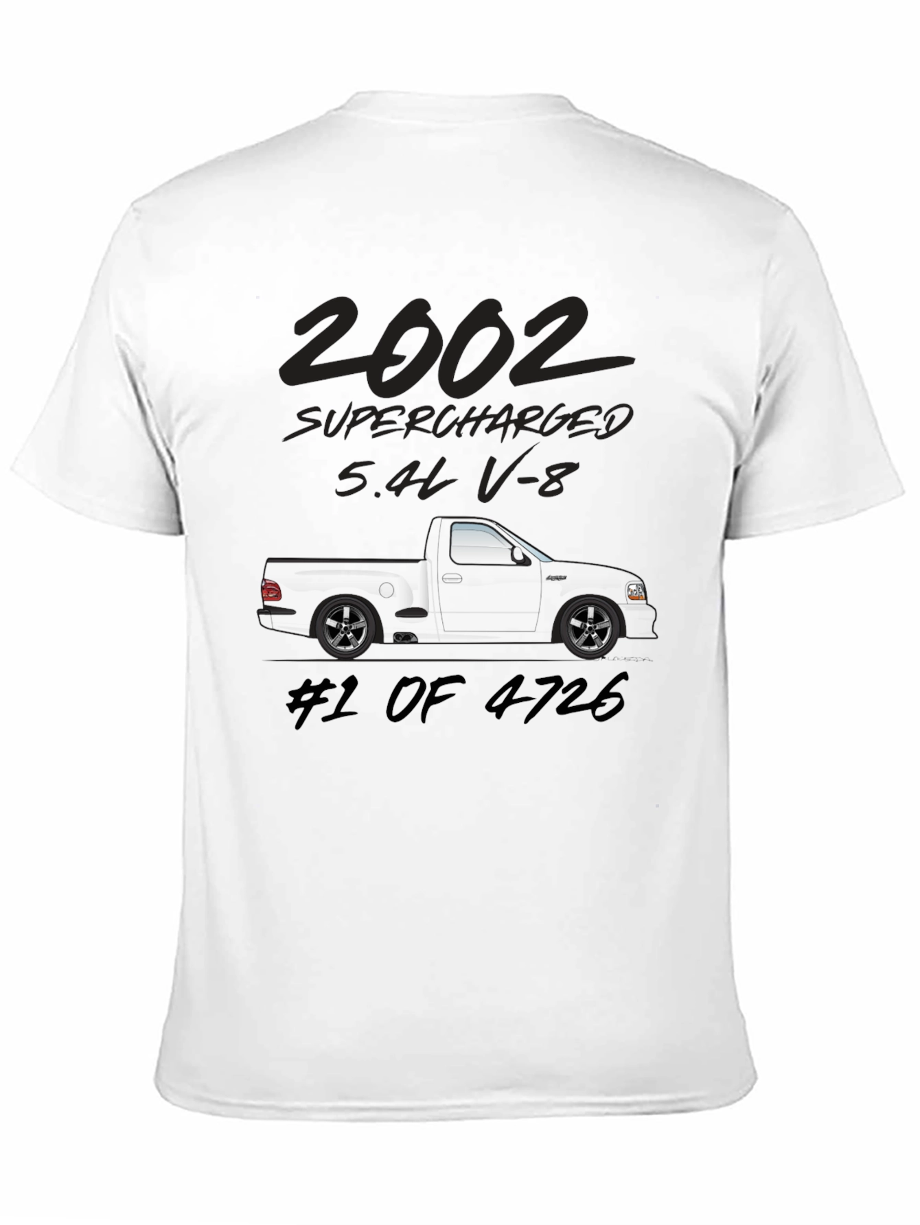2002 Supercharged 5.4L V-8 Truck T-Shirt