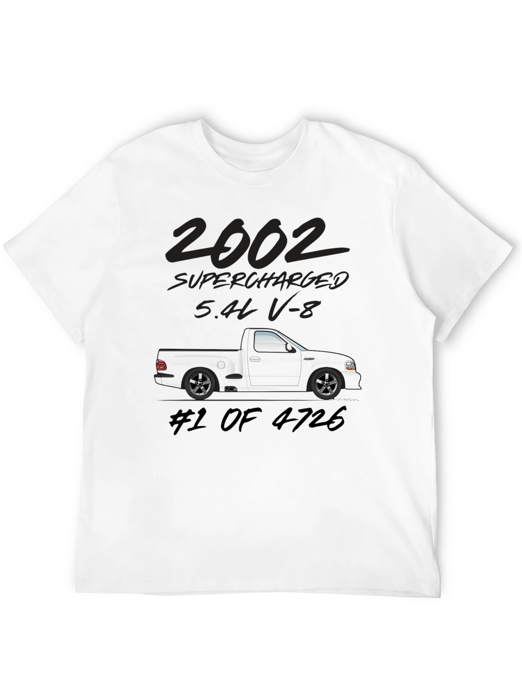 2002 Supercharged 5.4L V-8 Truck T-Shirt