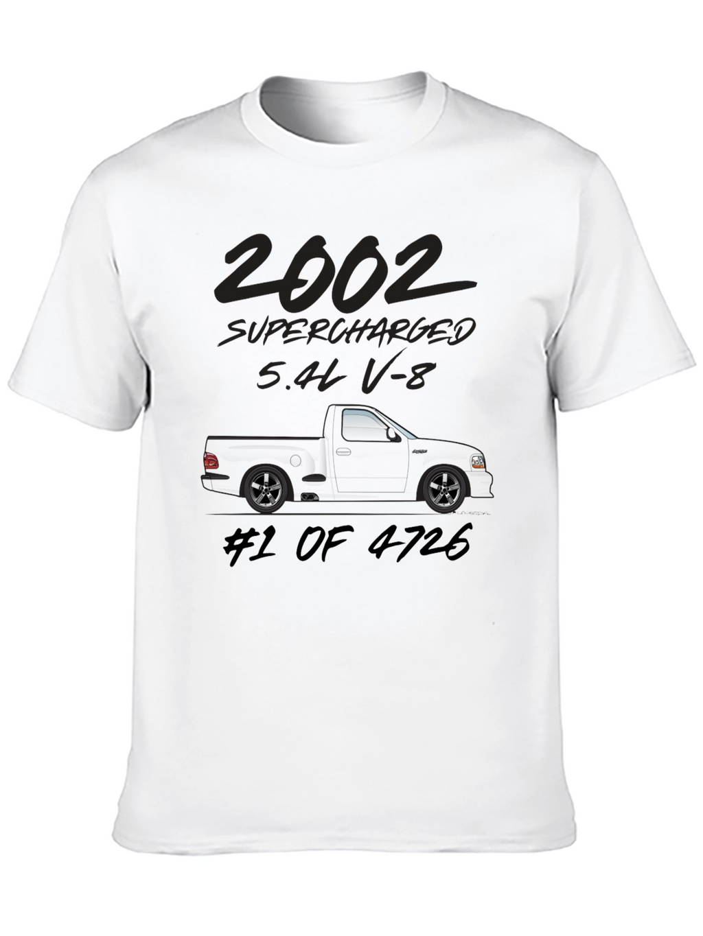 2002 Supercharged 5.4L V-8 Truck T-Shirt