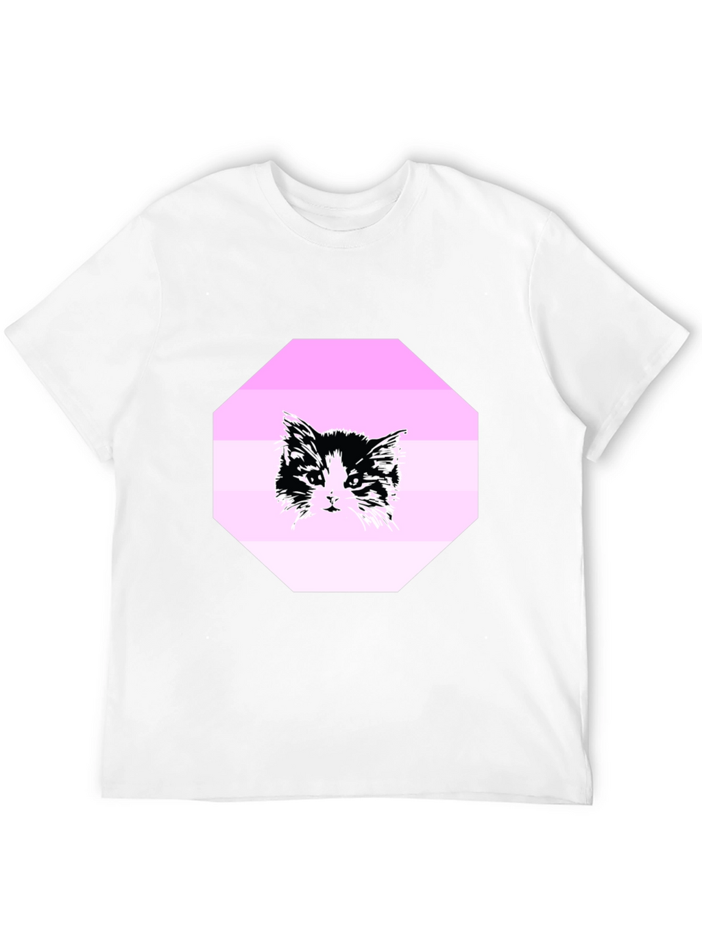 Black Cat Graphic T-Shirt - Unisex Crew Neck Tee