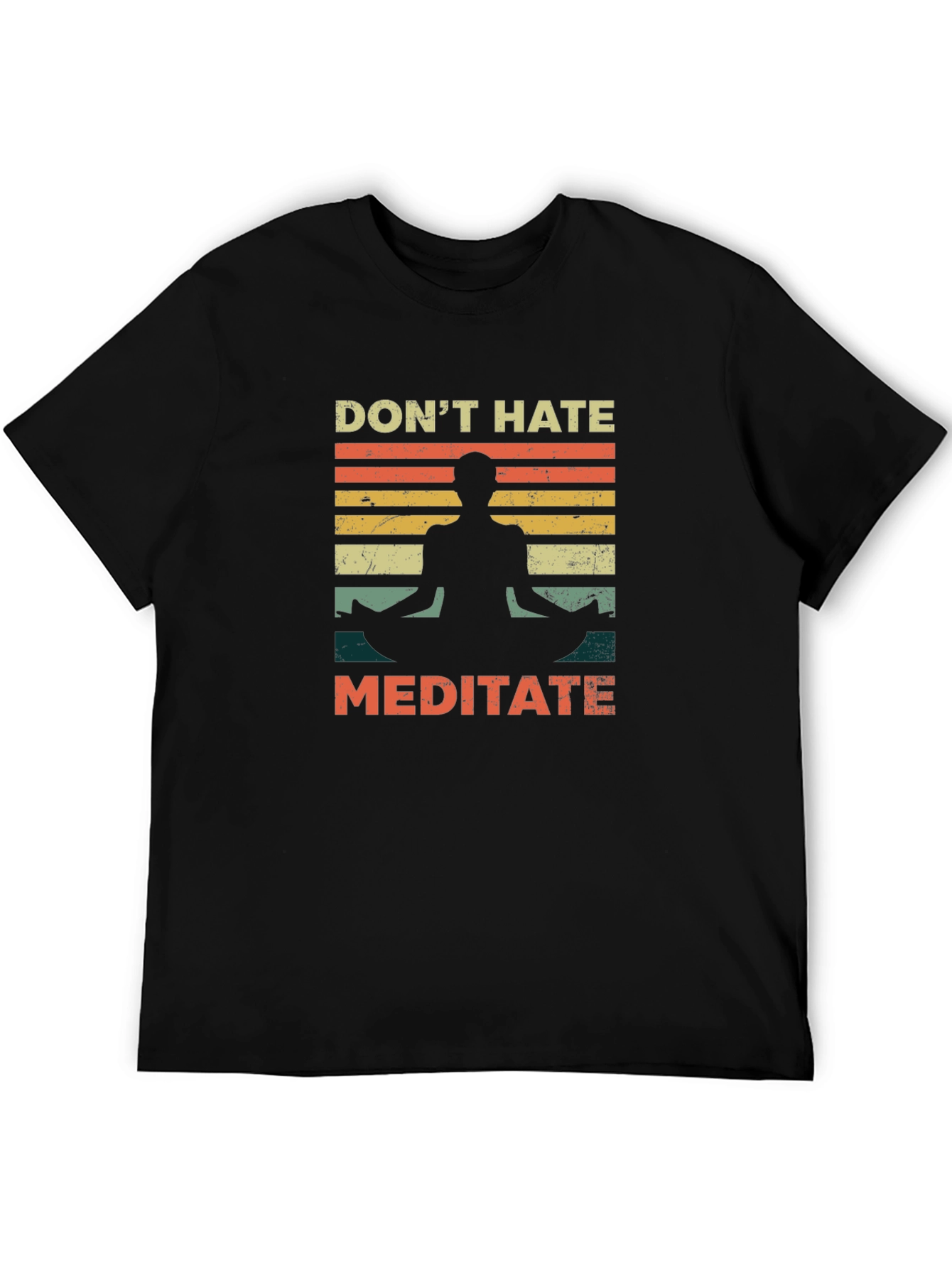 Dont Hate Meditate Graphic Tee
