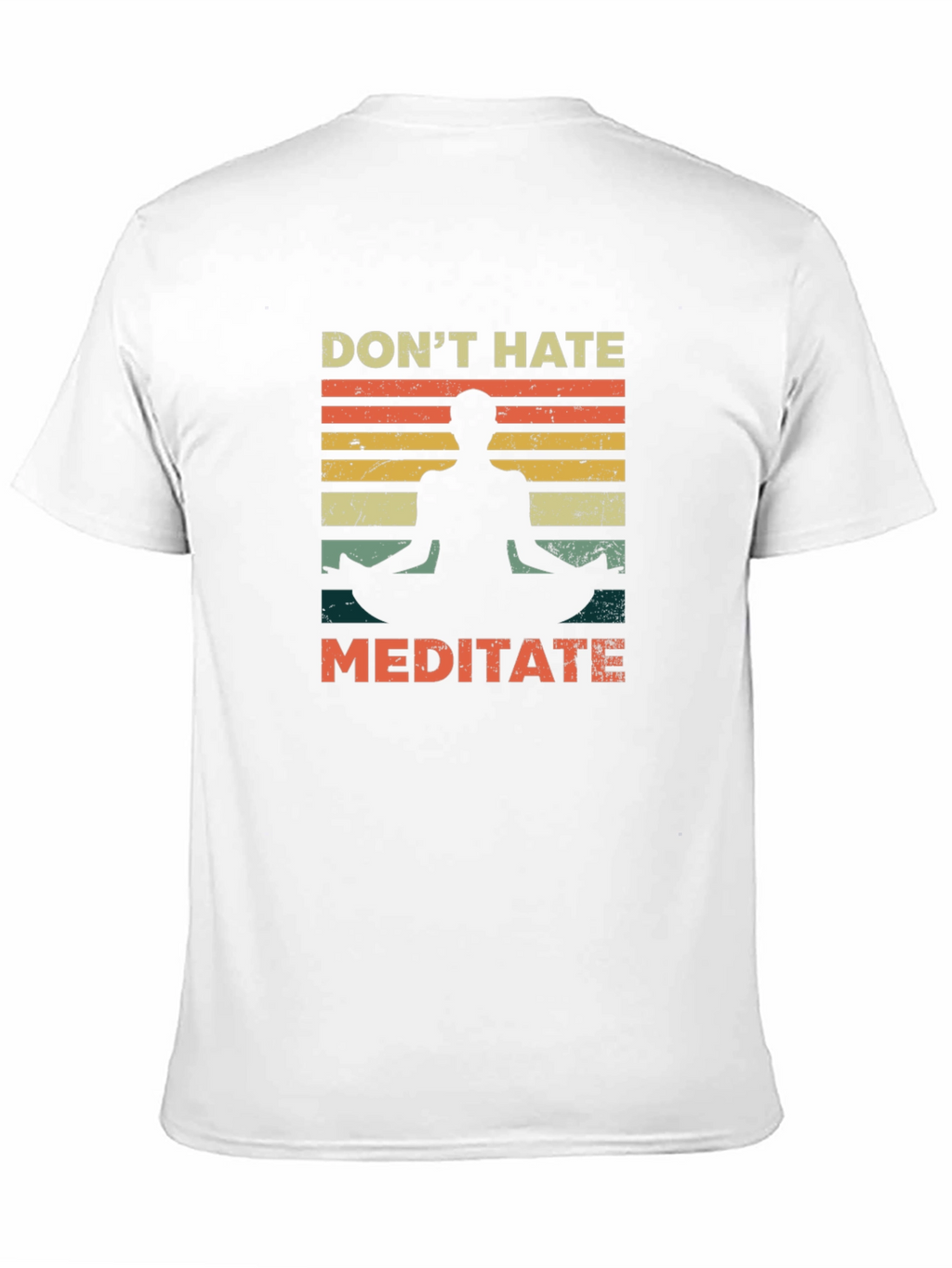 Dont Hate Meditate Graphic Tee