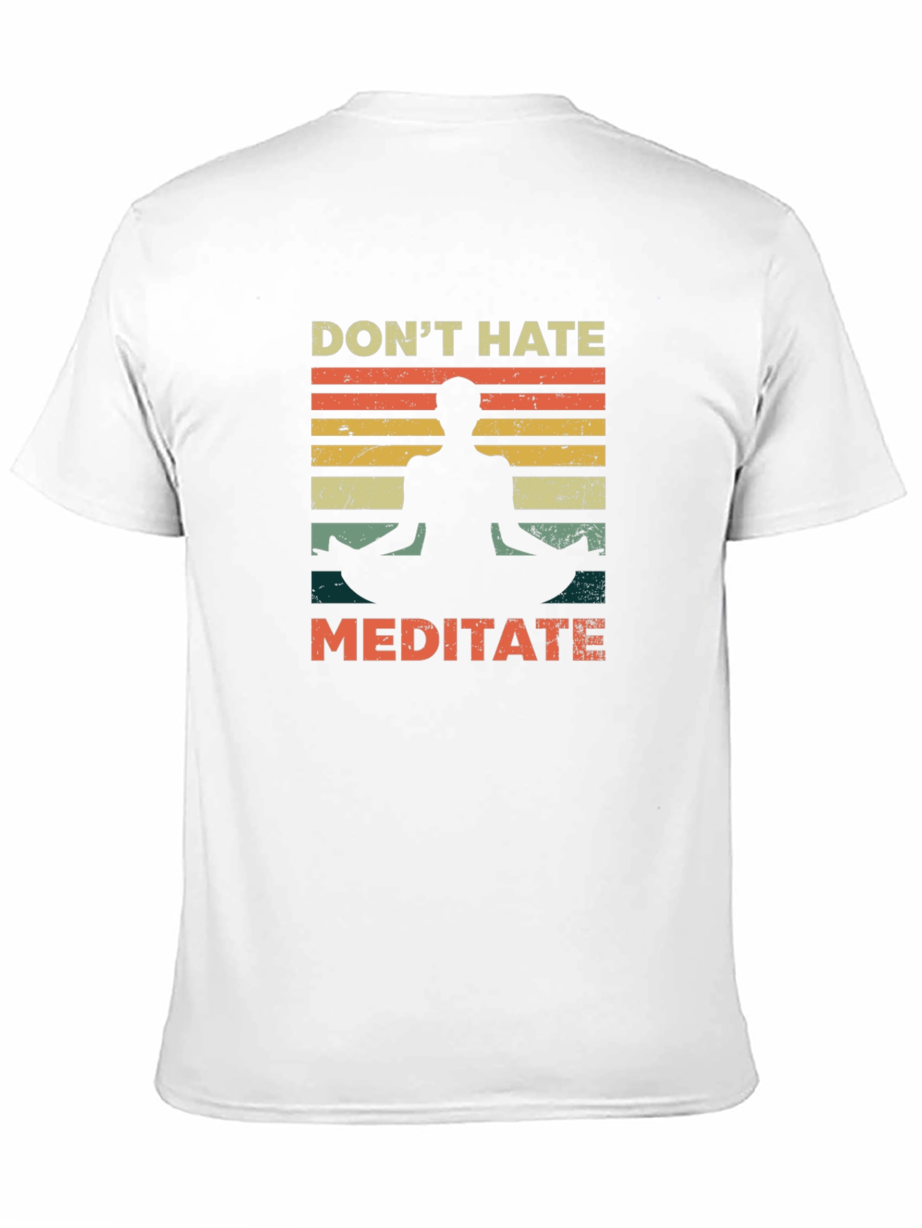 Dont Hate Meditate Graphic Tee