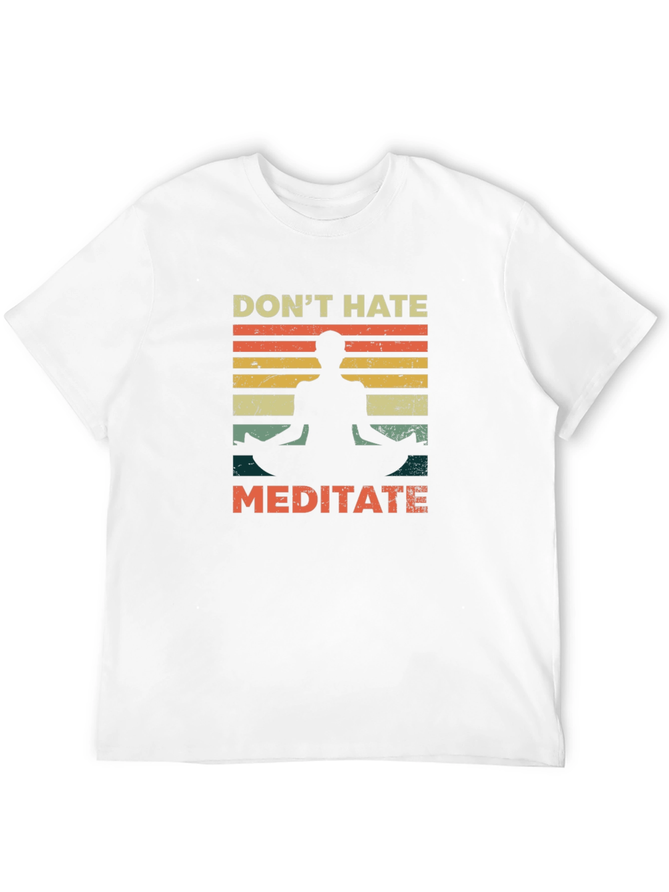 Dont Hate Meditate Graphic Tee