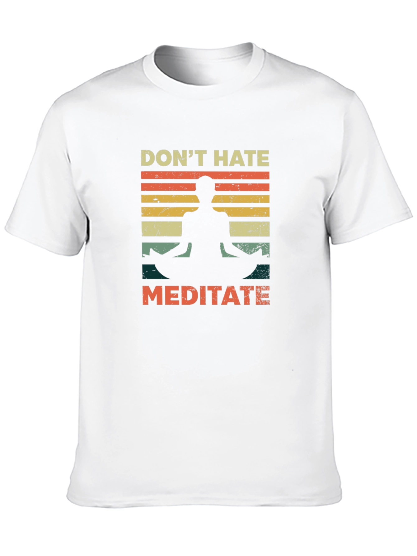 Dont Hate Meditate Graphic Tee