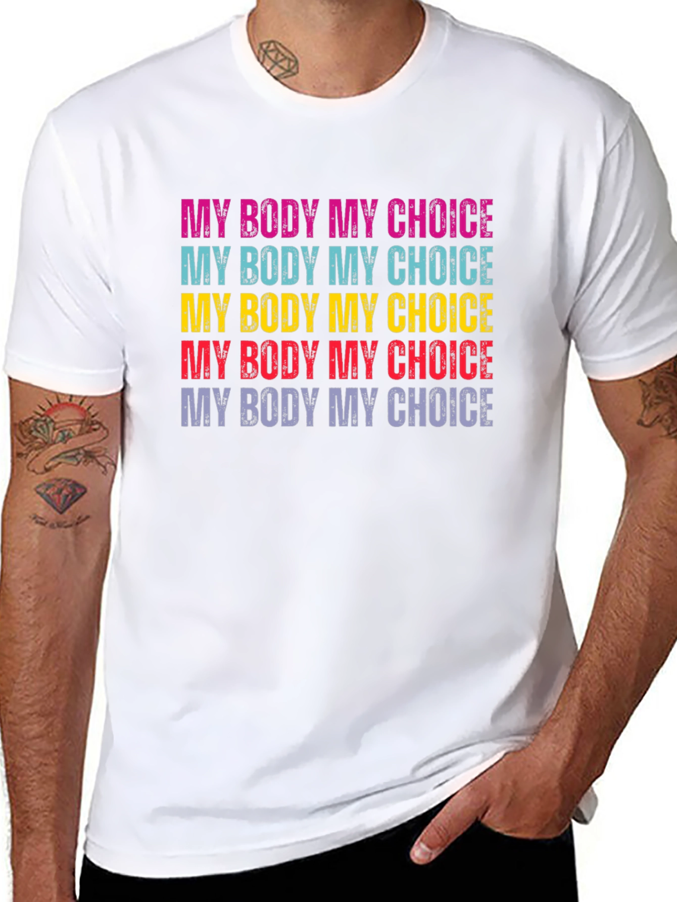 My Body My Choice Graphic Tee - Pro-Choice T-Shirt