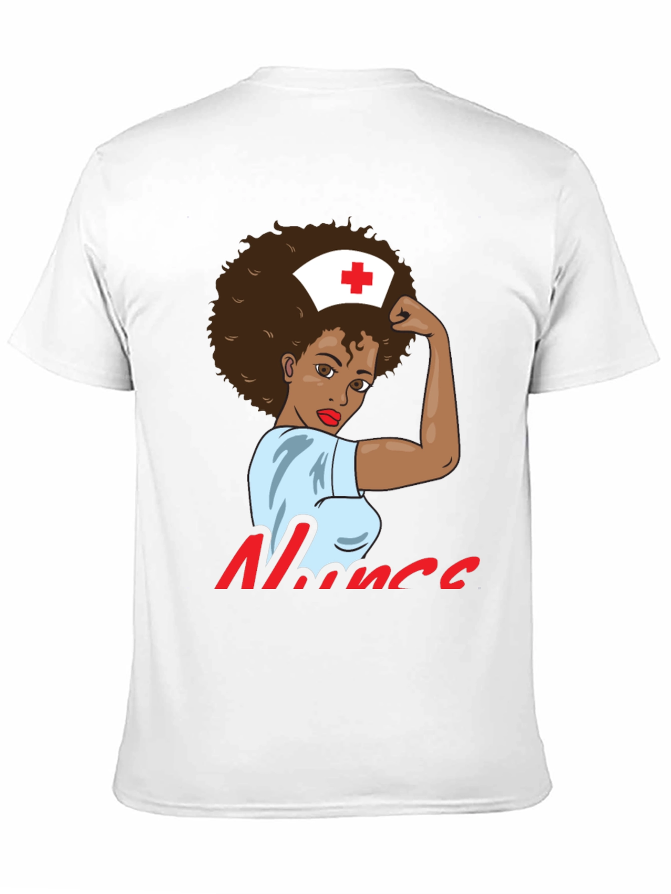 Empowered Nurse T-Shirt - Black