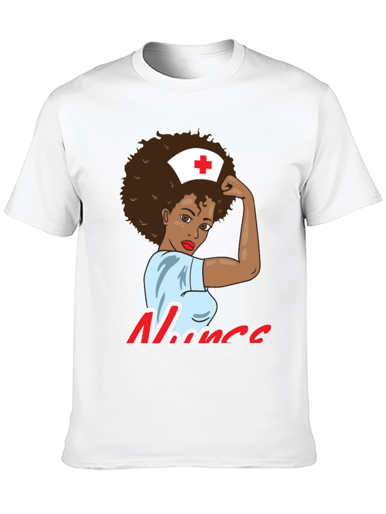 Empowered Nurse T-Shirt - Black