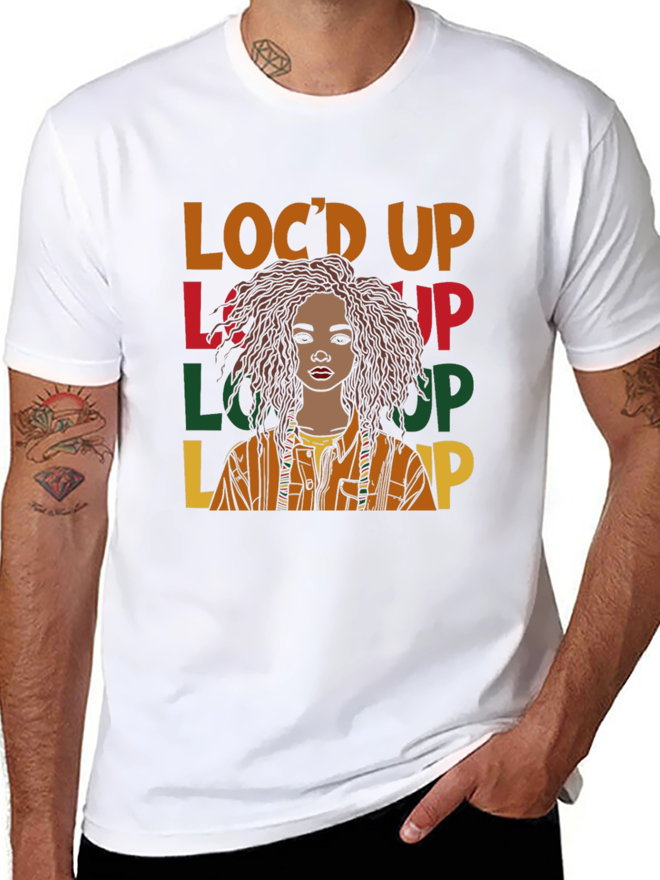 Locd Up Black Pride T-Shirt