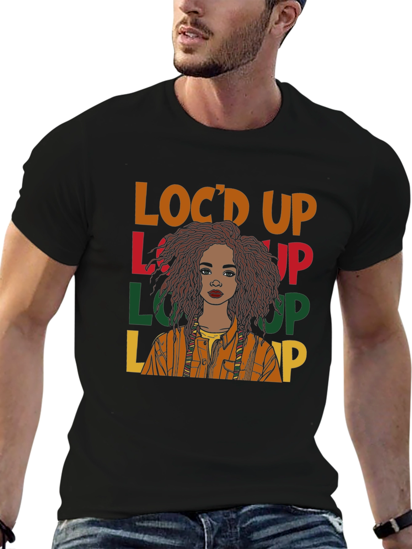 Locd Up Black Pride T-Shirt