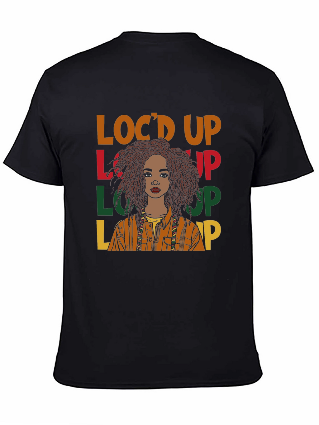 Locd Up Black Pride T-Shirt