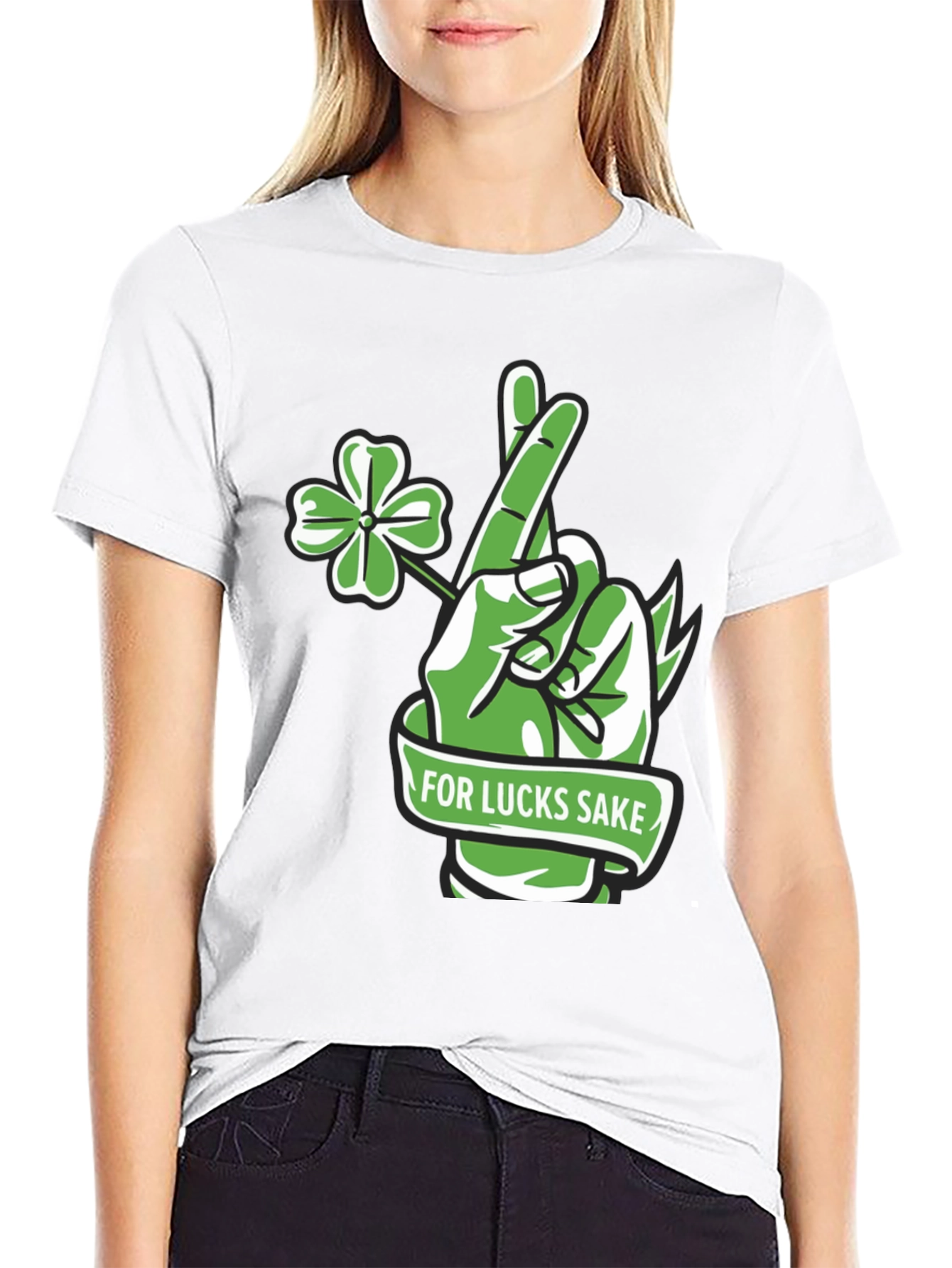 Lucky Charm T-Shirt - For Lucks Sake Design