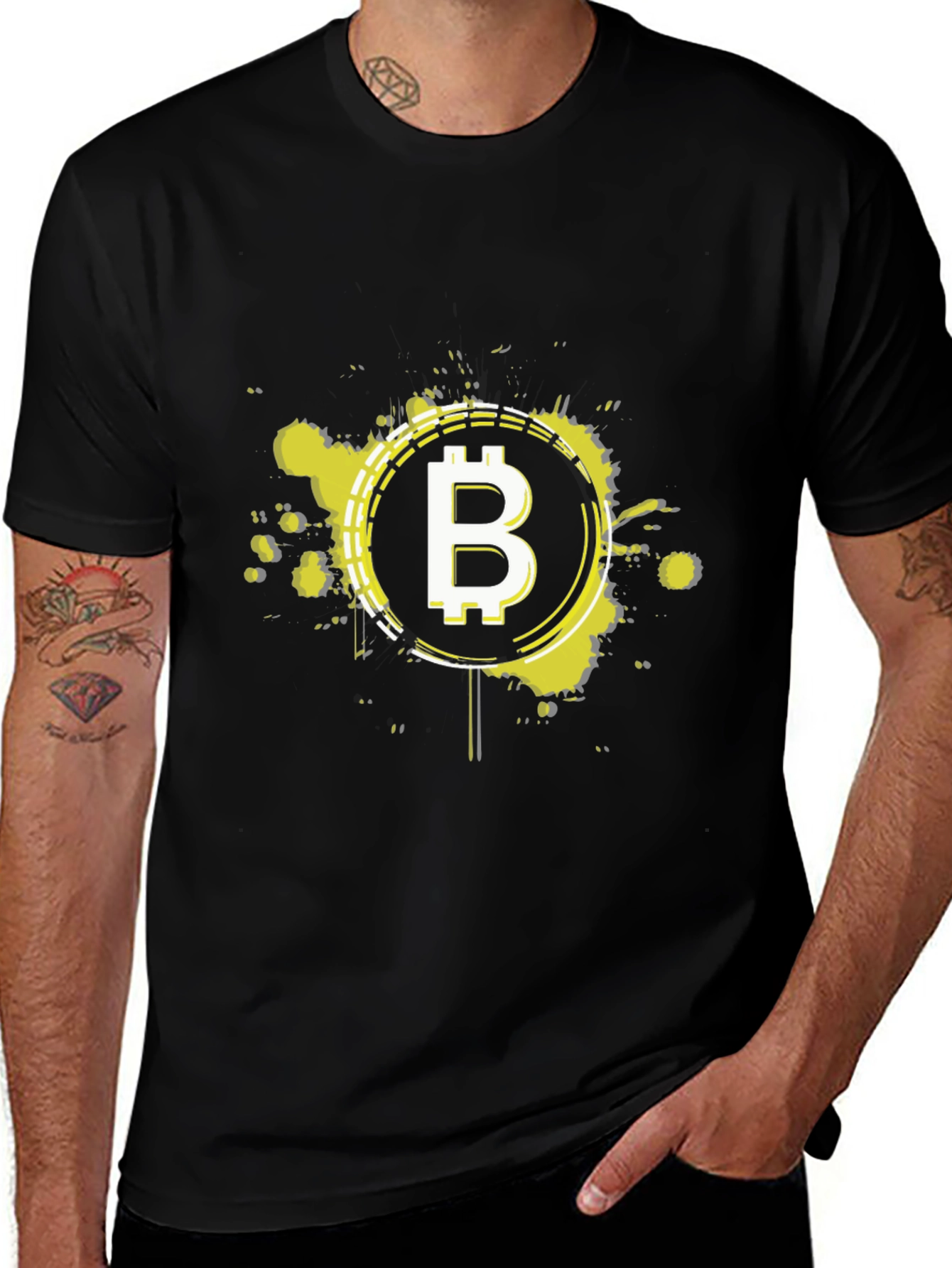 Bitcoin Graphic Tee - Crypto Enthusiast Shirt