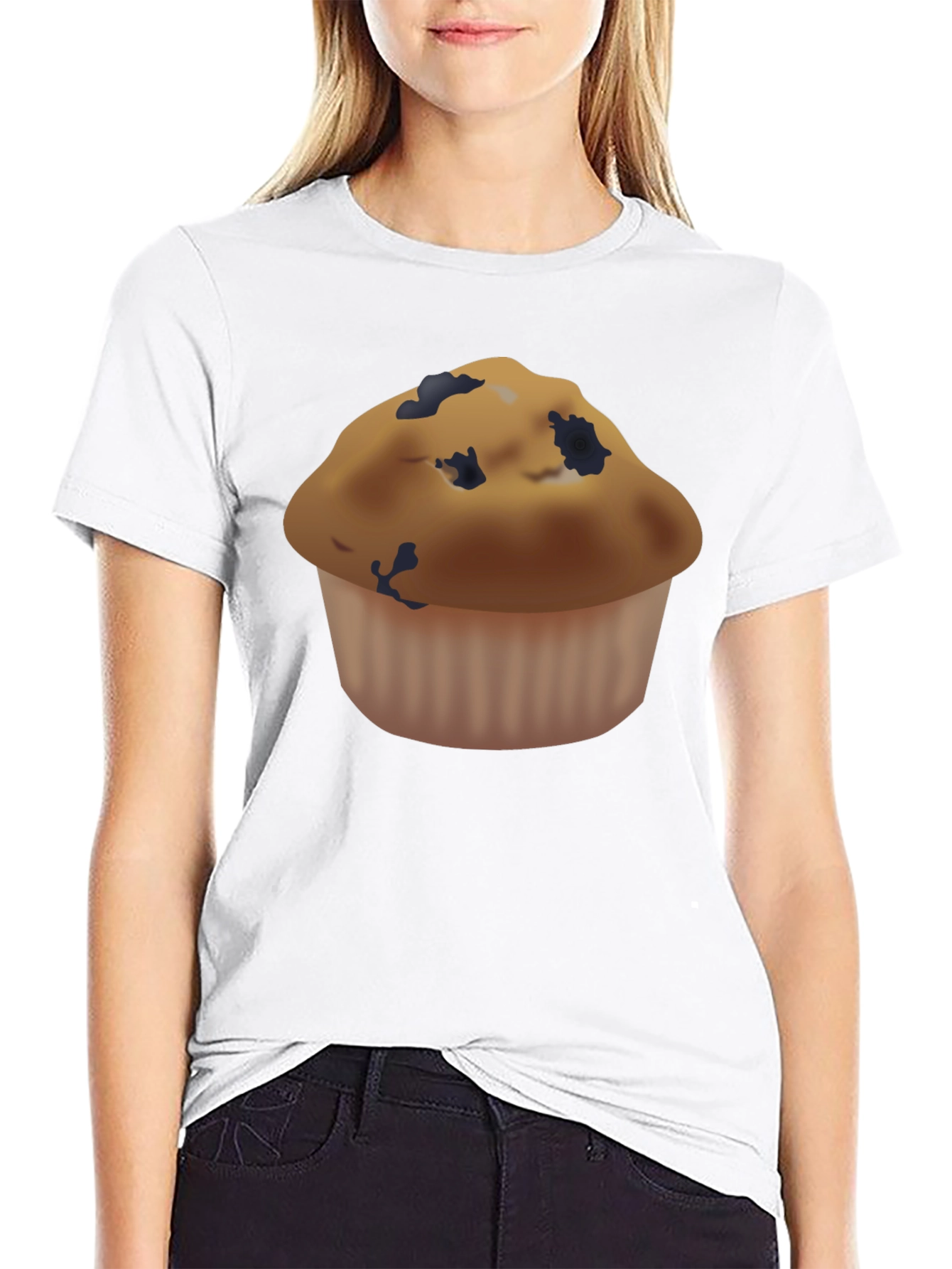 Muffin Graphic Tee - Casual Comfort