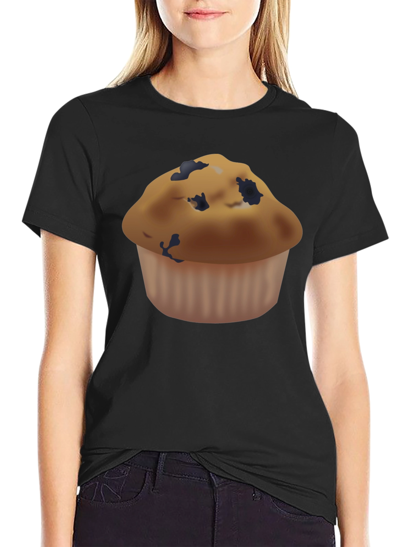 Muffin Graphic Tee - Casual Comfort