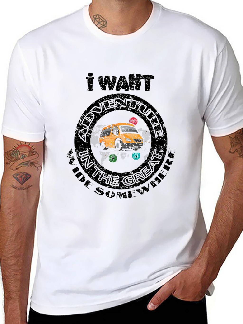 Adventure Awaits Graphic T-Shirt