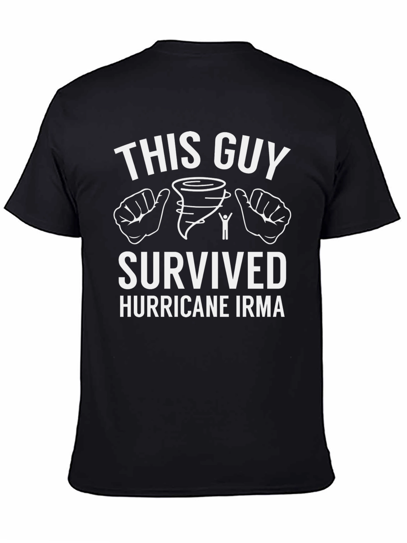 This Guy Survived Hurricane Irma Novelty T-Shirt