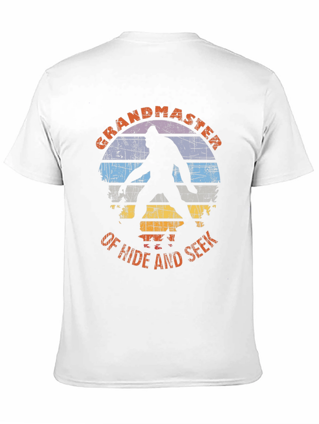 Grandmaster of Hide and Seek Bigfoot Graphic Tee