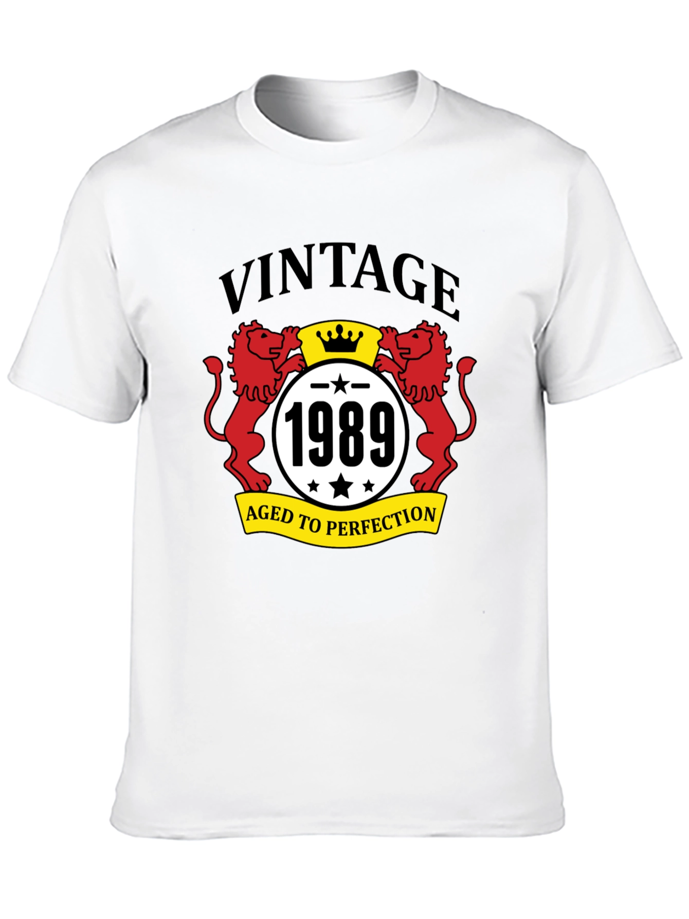 Vintage 1989 Aged to Perfection Graphic T-Shirt