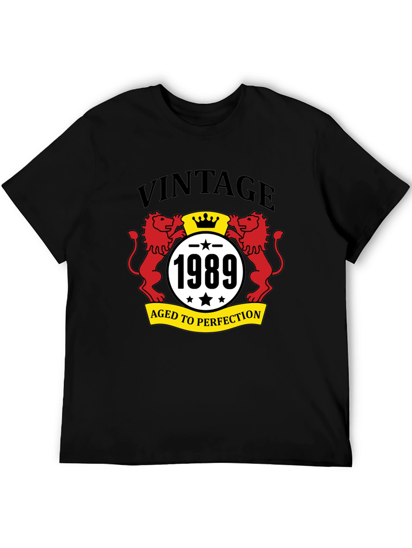 Vintage 1989 Aged to Perfection Graphic T-Shirt