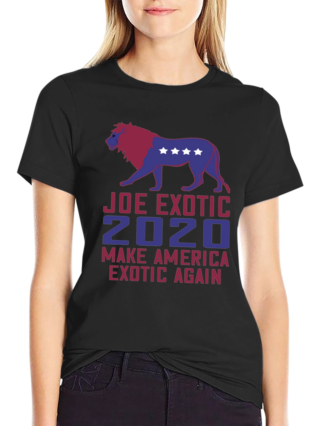 Joe Exotic 2020 Lion Graphic T-Shirt