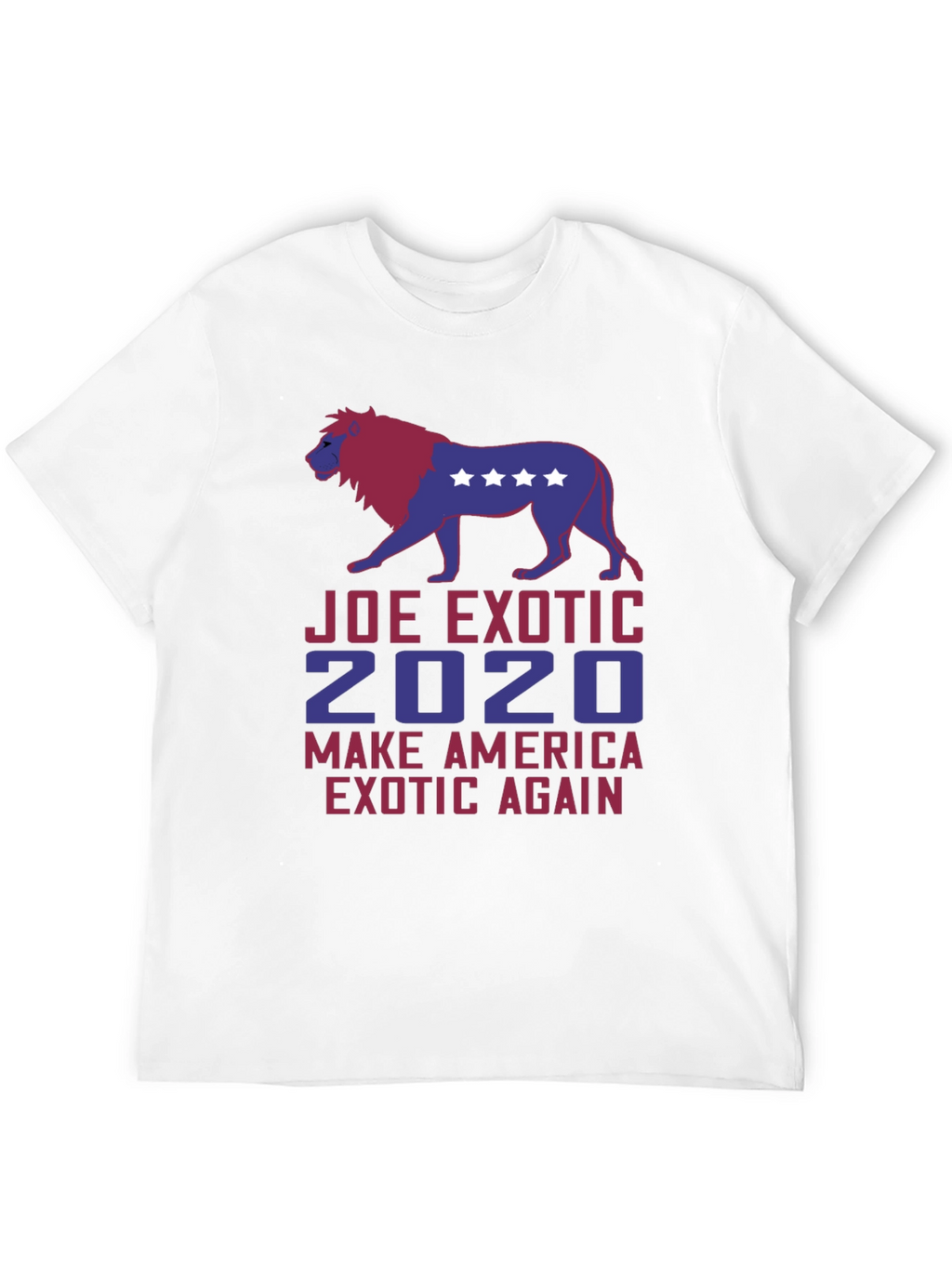 Joe Exotic 2020 Lion Graphic T-Shirt