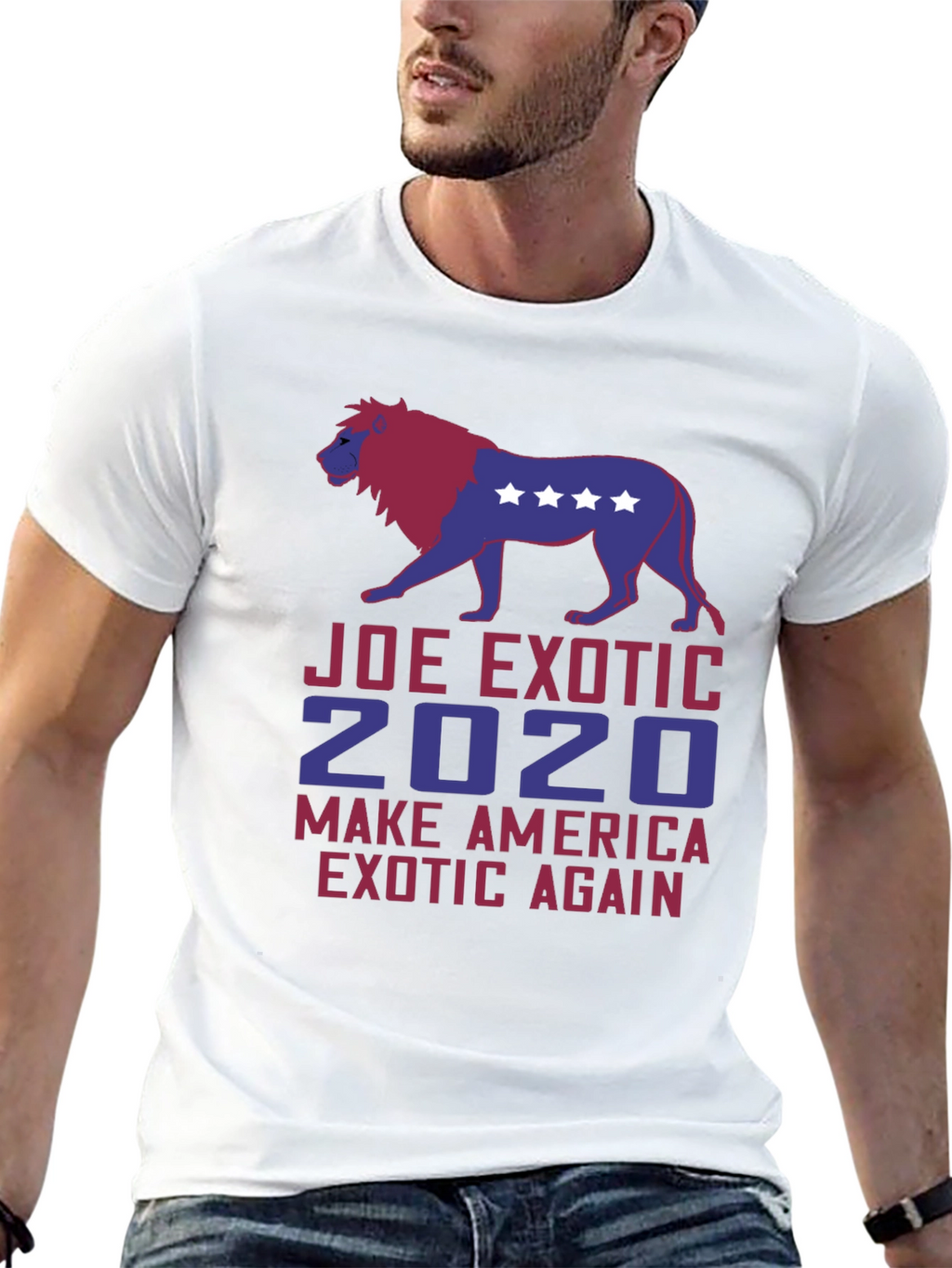 Joe Exotic 2020 Lion Graphic T-Shirt