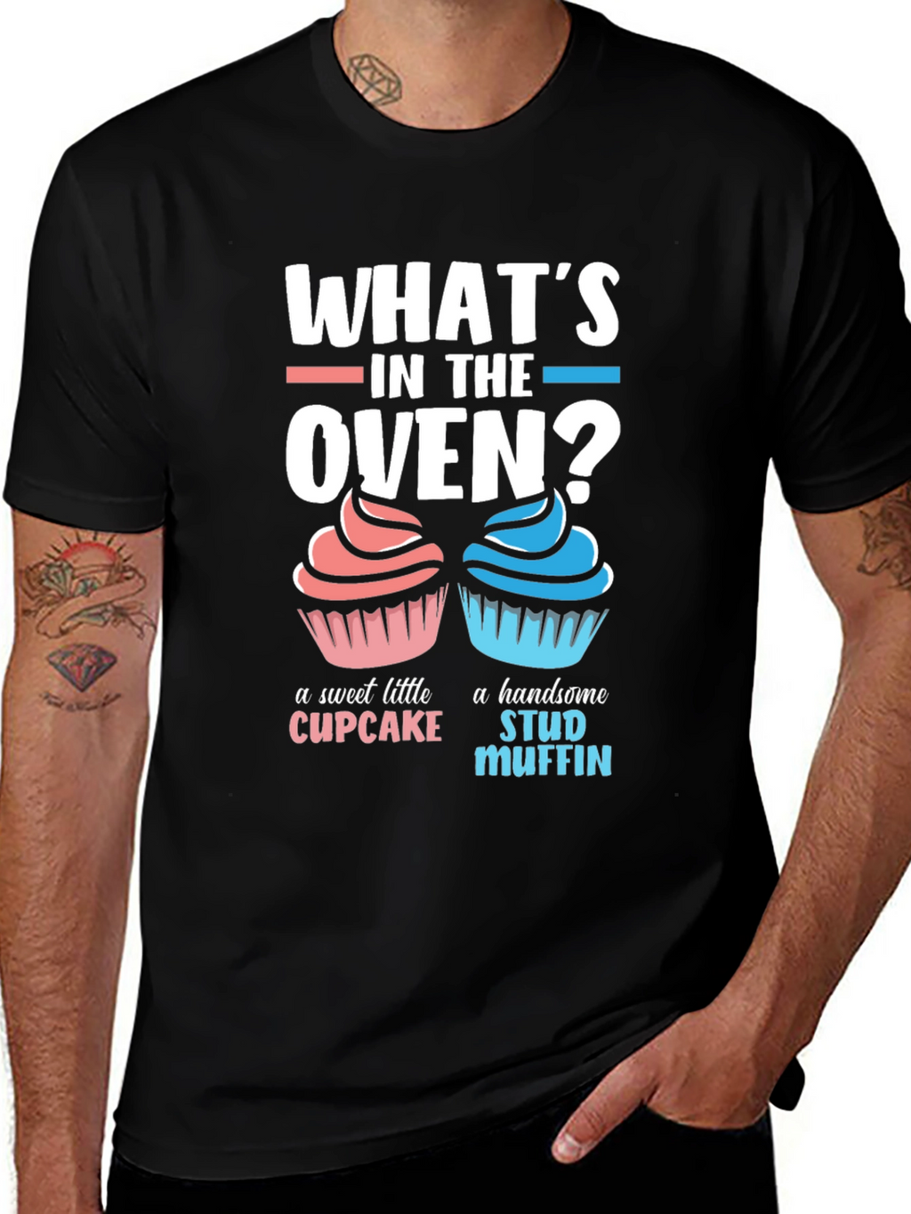 Gender Reveal T-Shirt - Whats in the Oven?