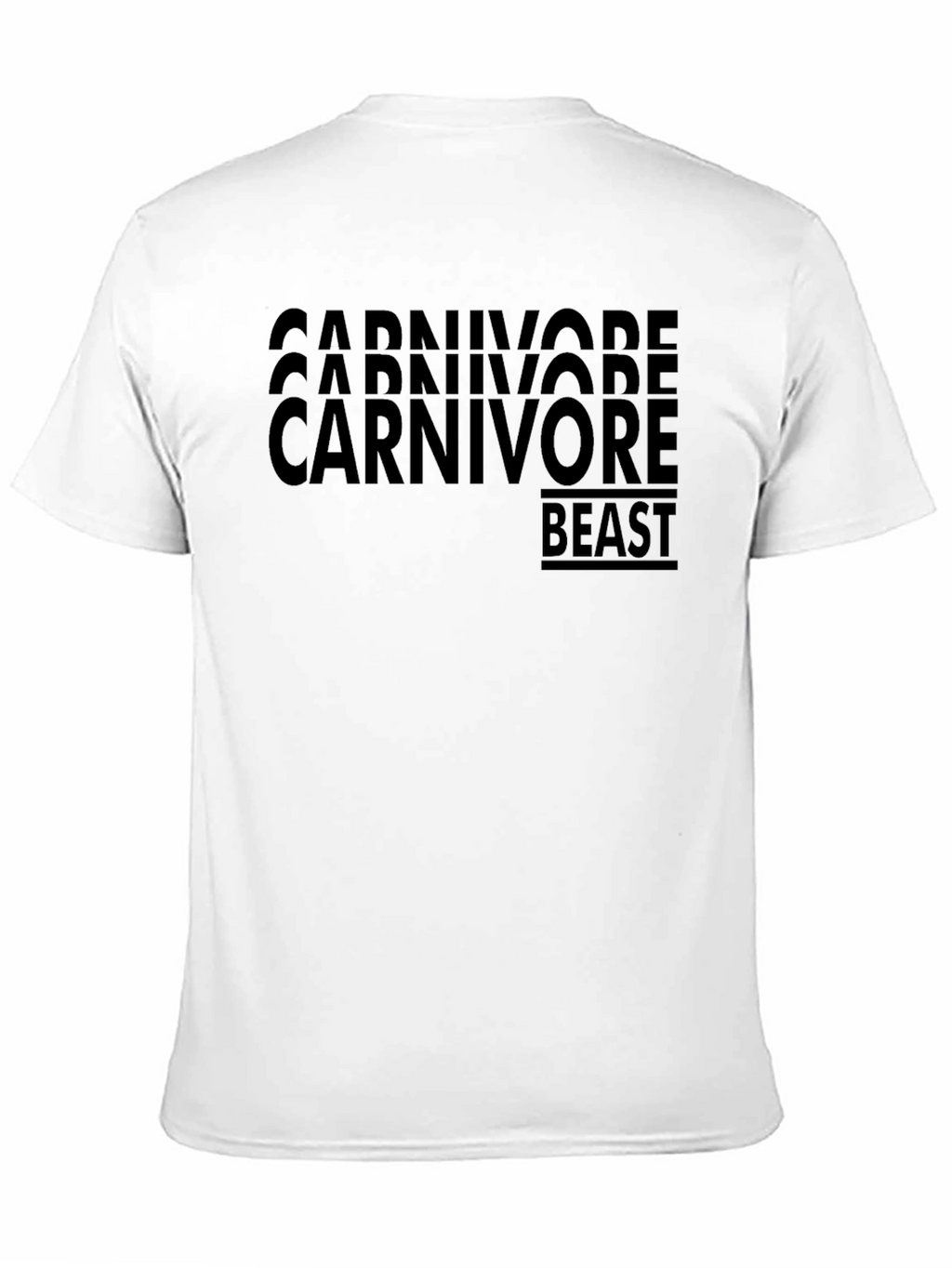 Carnivore Beast Black Graphic T-Shirt