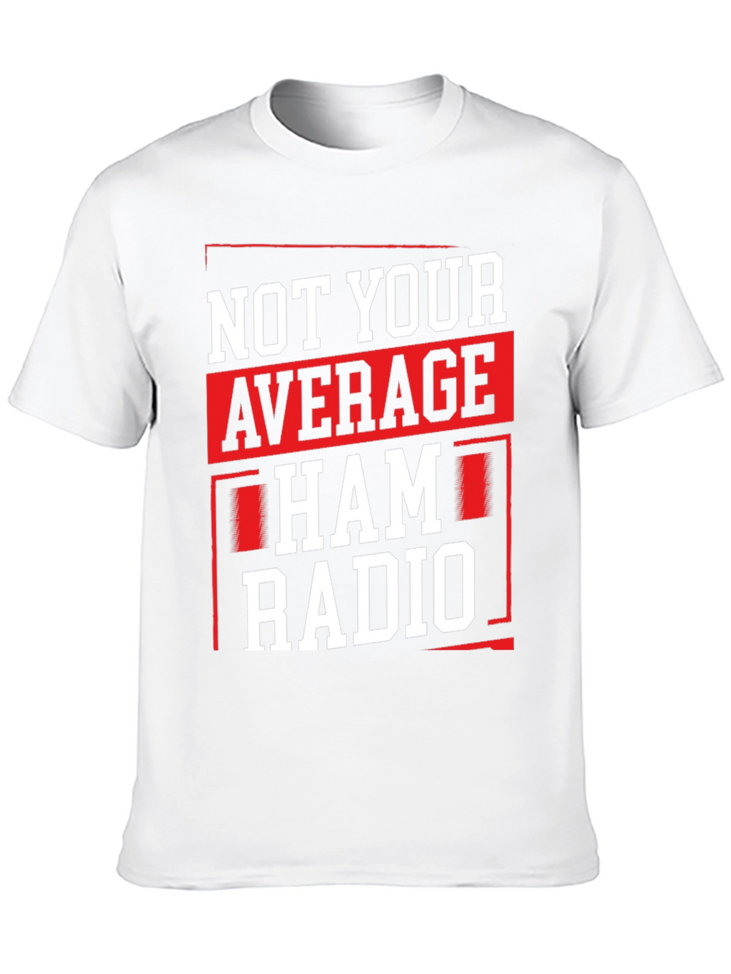 Not Your Average Ham Radio T-Shirt - Black