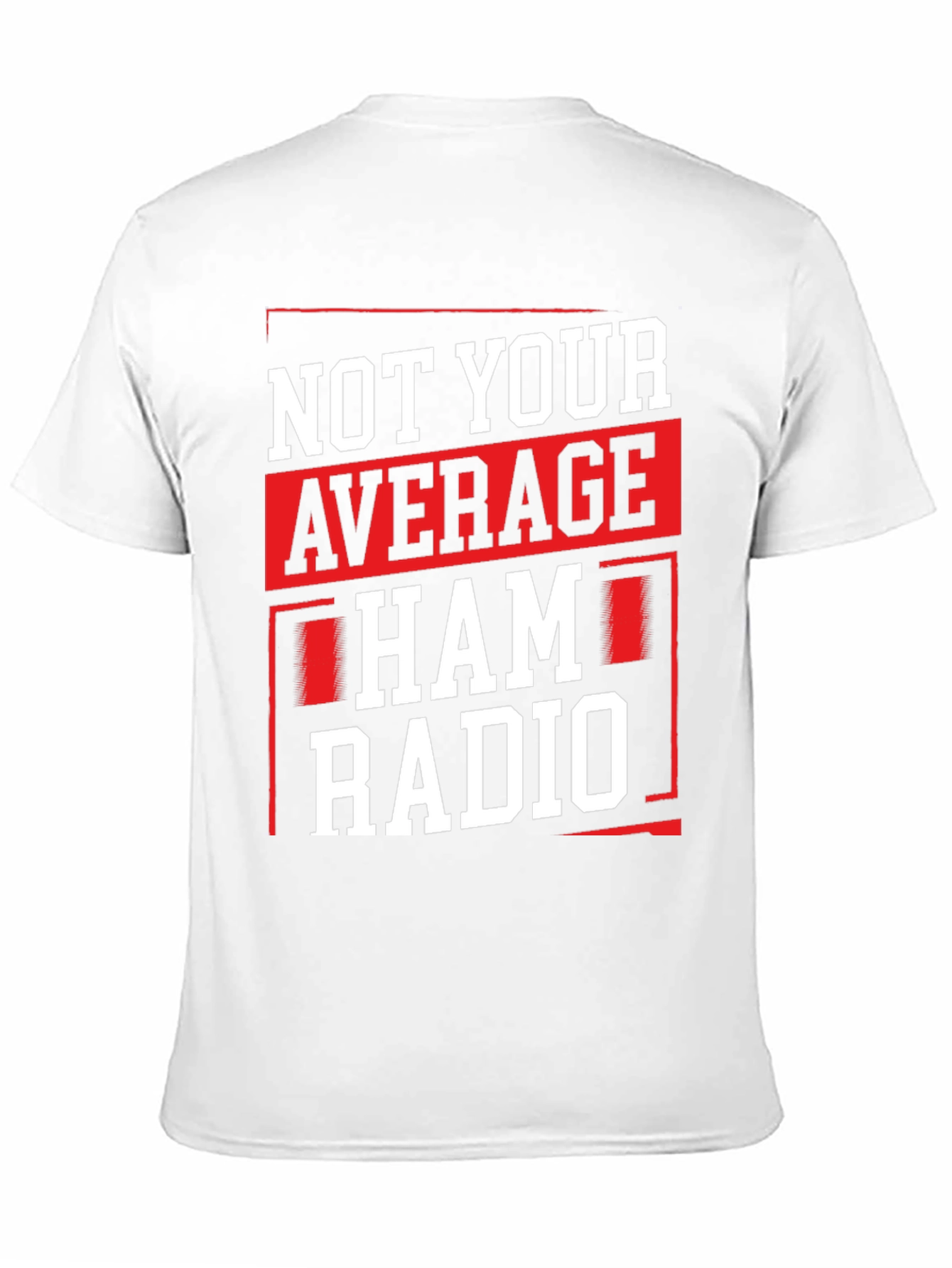 Not Your Average Ham Radio T-Shirt - Black