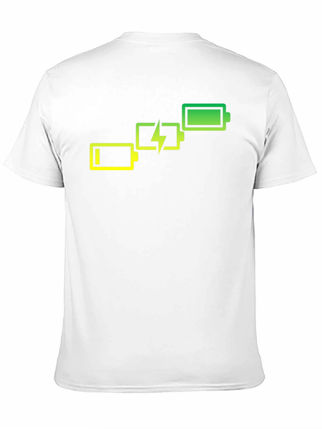 Battery Charge Black Graphic Tee