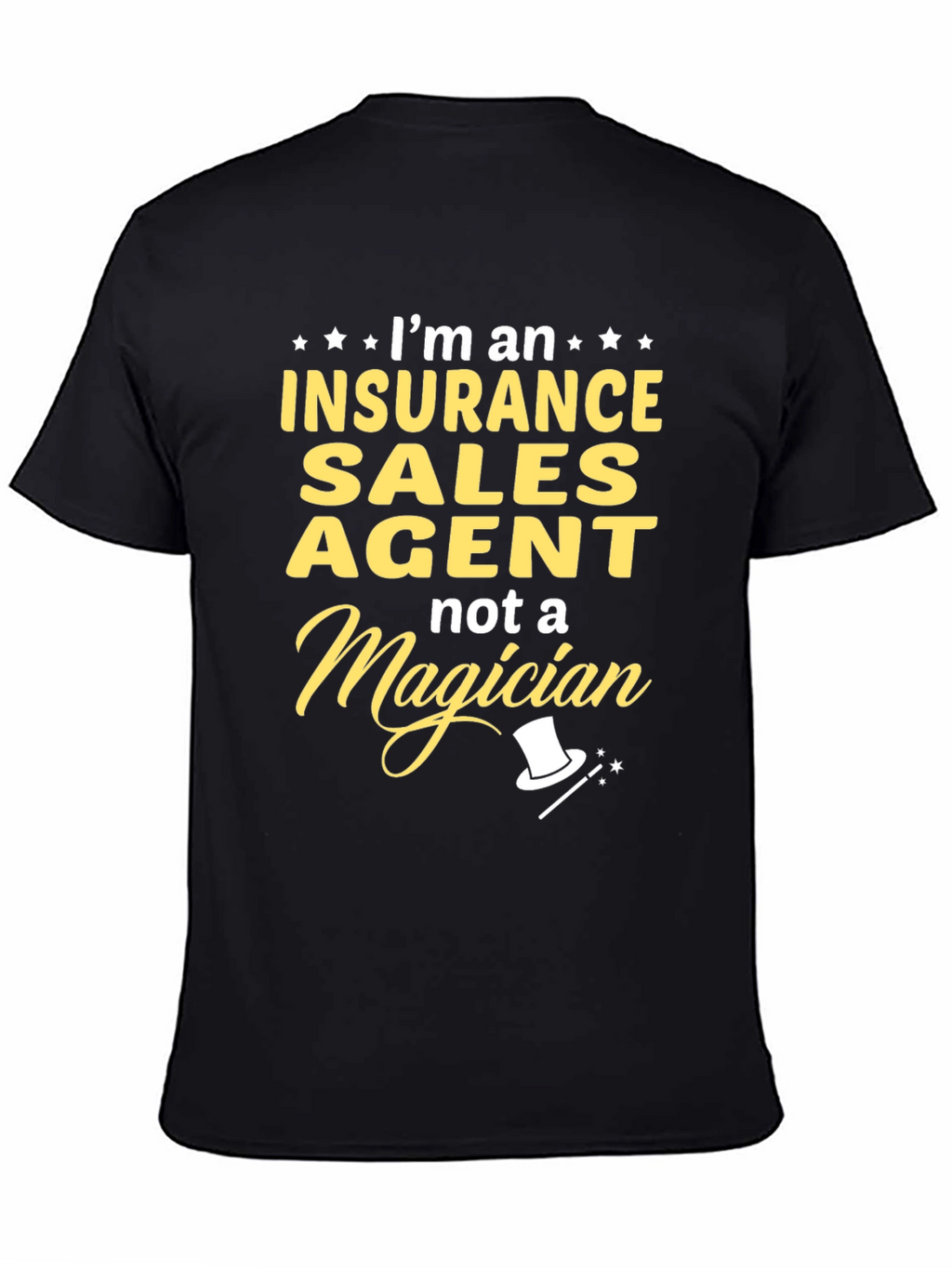 Insurance Sales Agent T-Shirt Funny Job Profession Tee