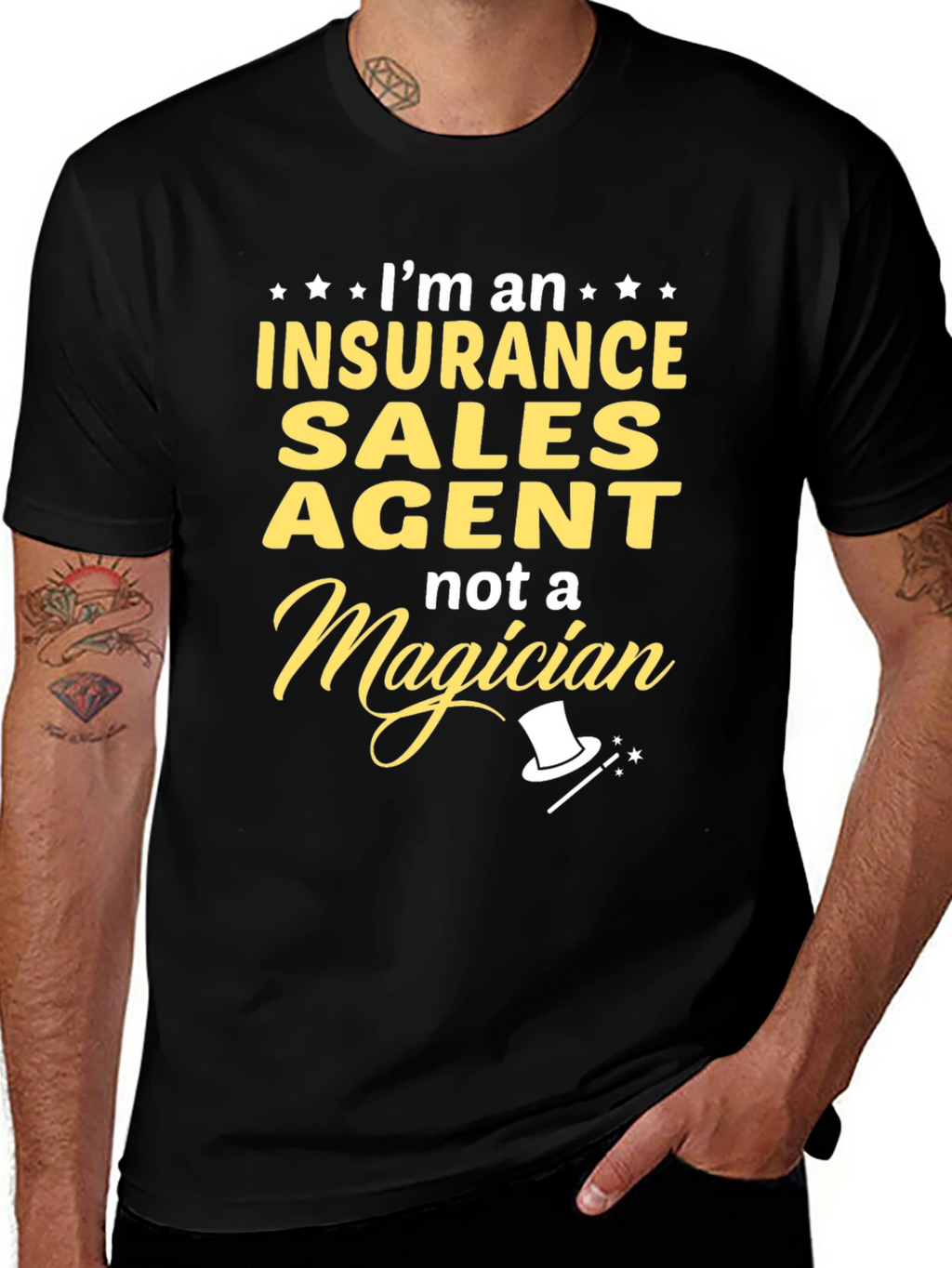 Insurance Sales Agent T-Shirt Funny Job Profession Tee