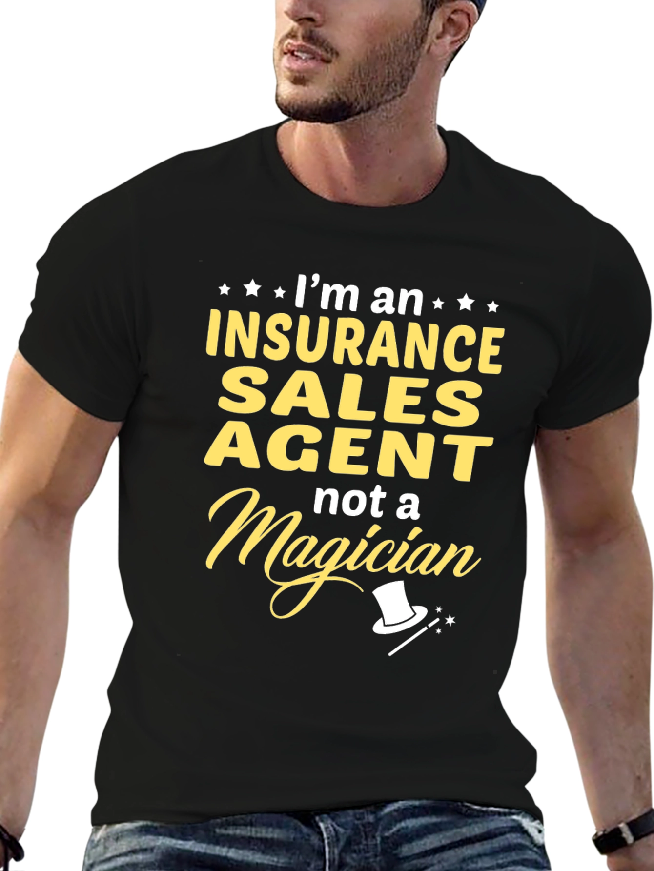 Insurance Sales Agent T-Shirt Funny Job Profession Tee