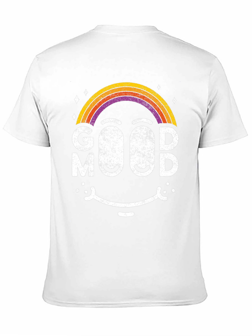 Good Mood Rainbow Smiley Face T-Shirt