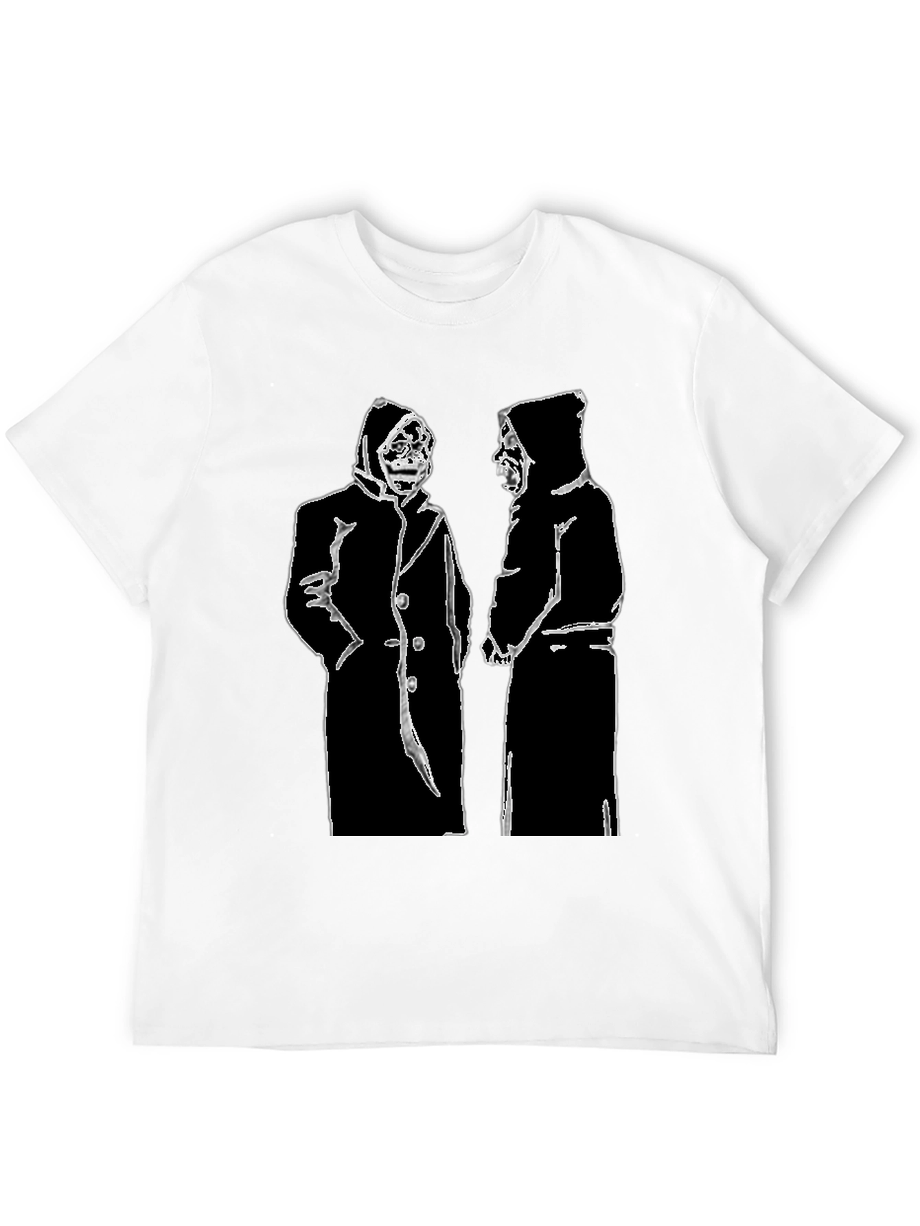 Grim Reaper Graphic Tee - Black Cotton T-Shirt