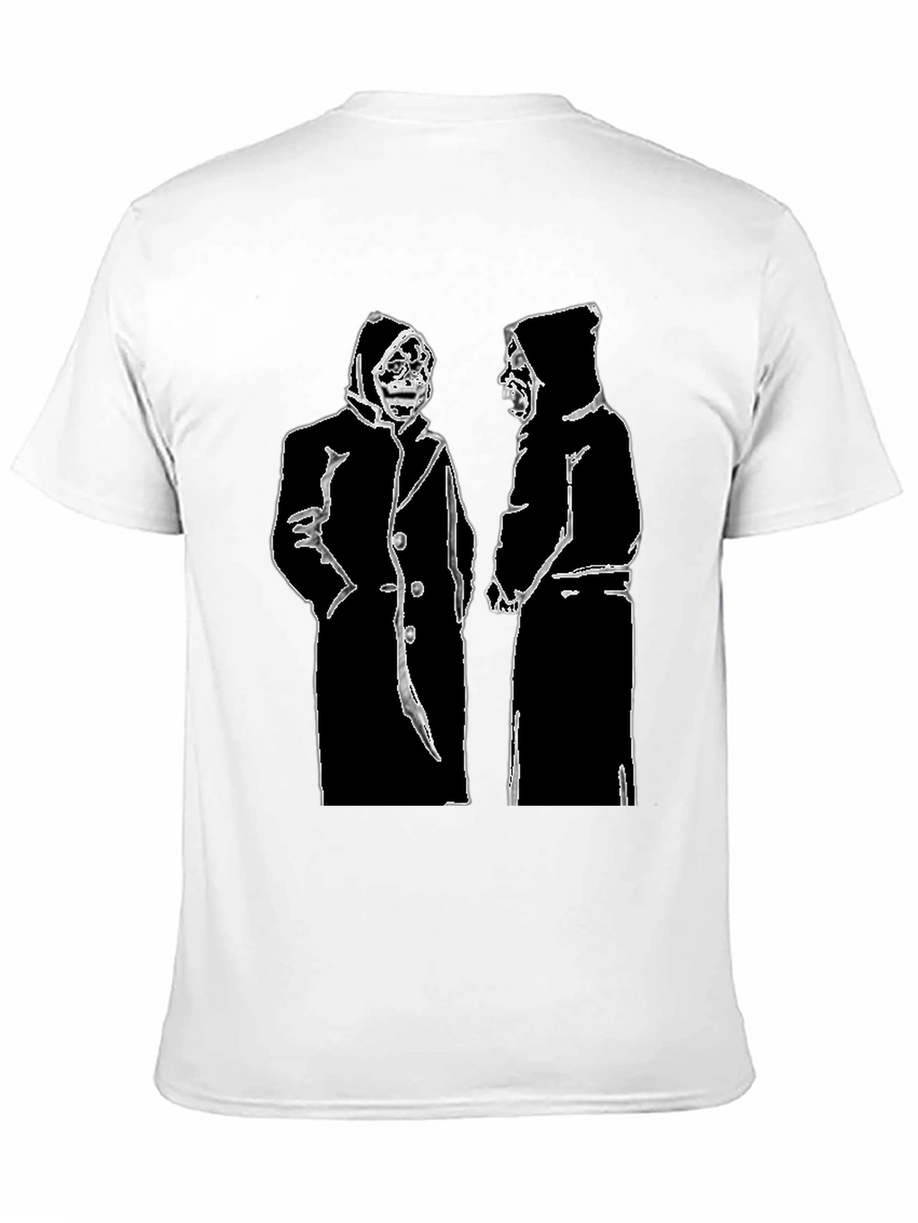 Grim Reaper Graphic Tee - Black Cotton T-Shirt