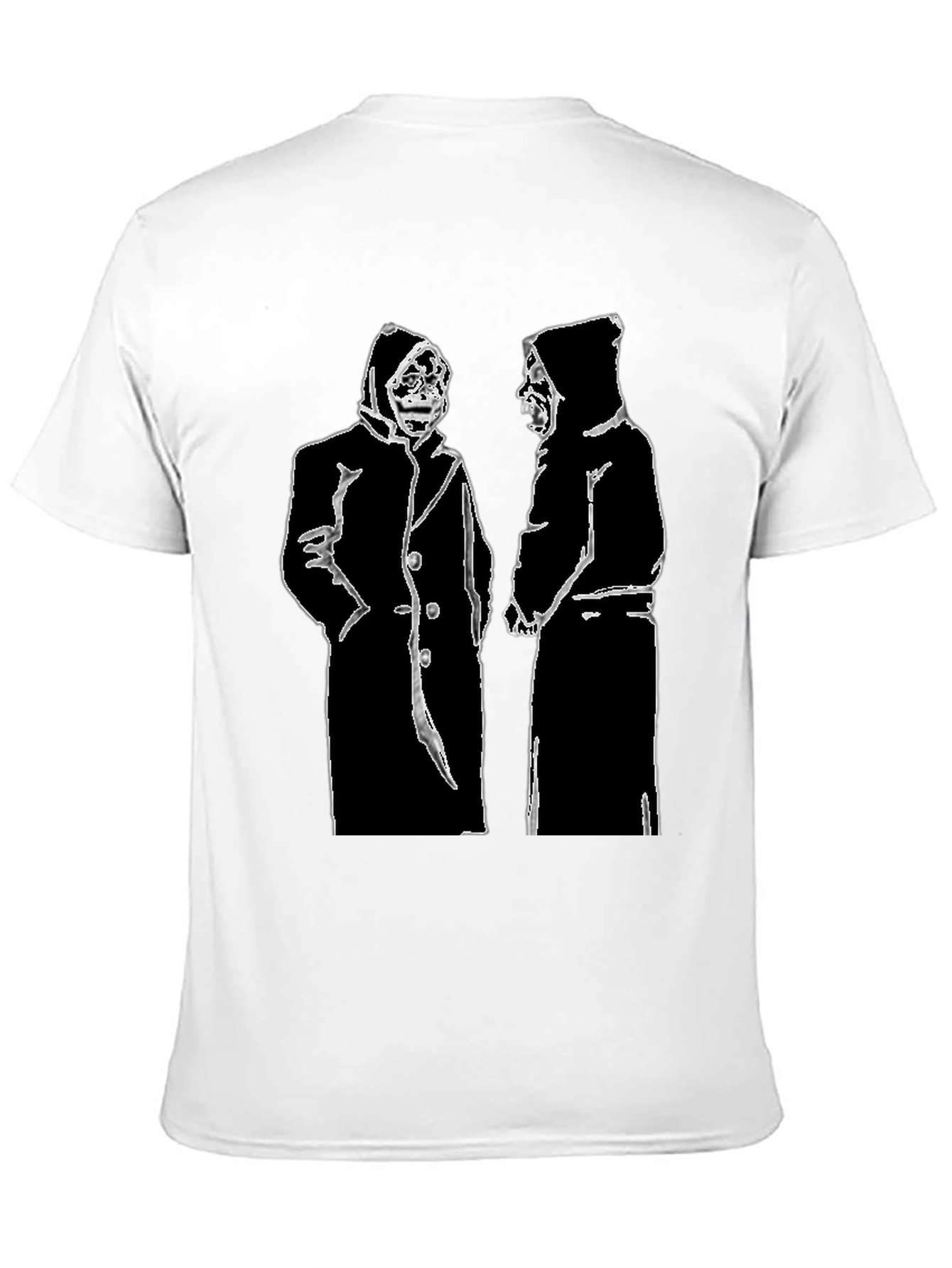 Grim Reaper Graphic Tee - Black Cotton T-Shirt